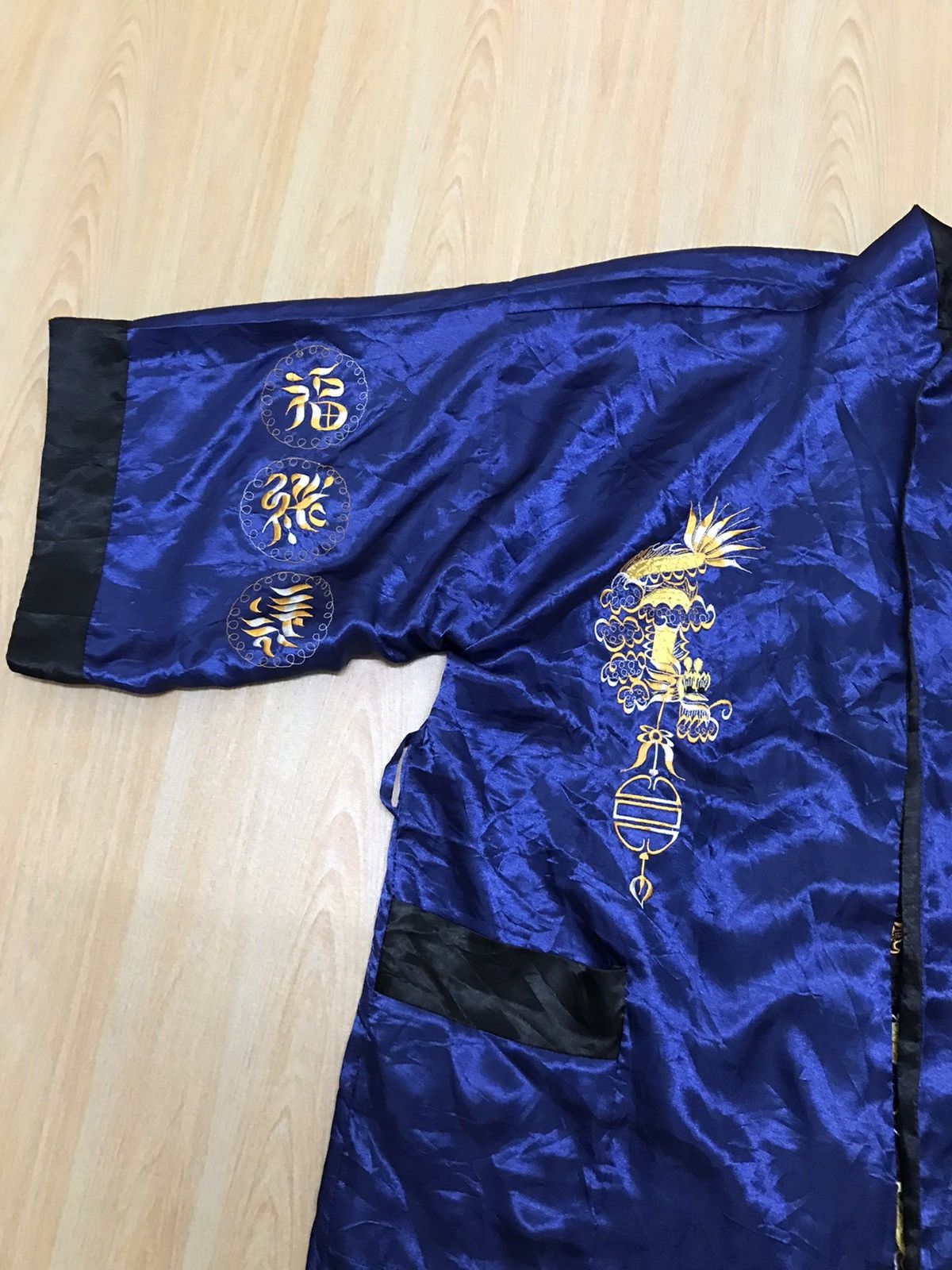 Japanese Brand Vintage Pyajamas Silk Reversible Dragon Size US M / EU 48-50 / 2 - 15 Thumbnail