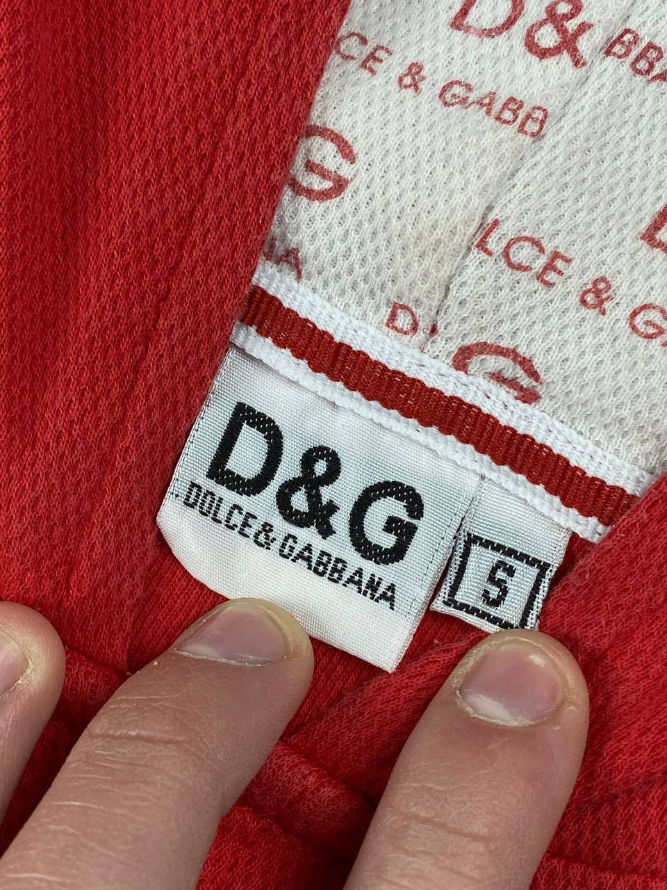 Dolce & Gabbana Vintage Dolce Gabbana Hoodie Big Logo DG Full Zip Men Size S / US 4 / IT 40 - 10 Thumbnail