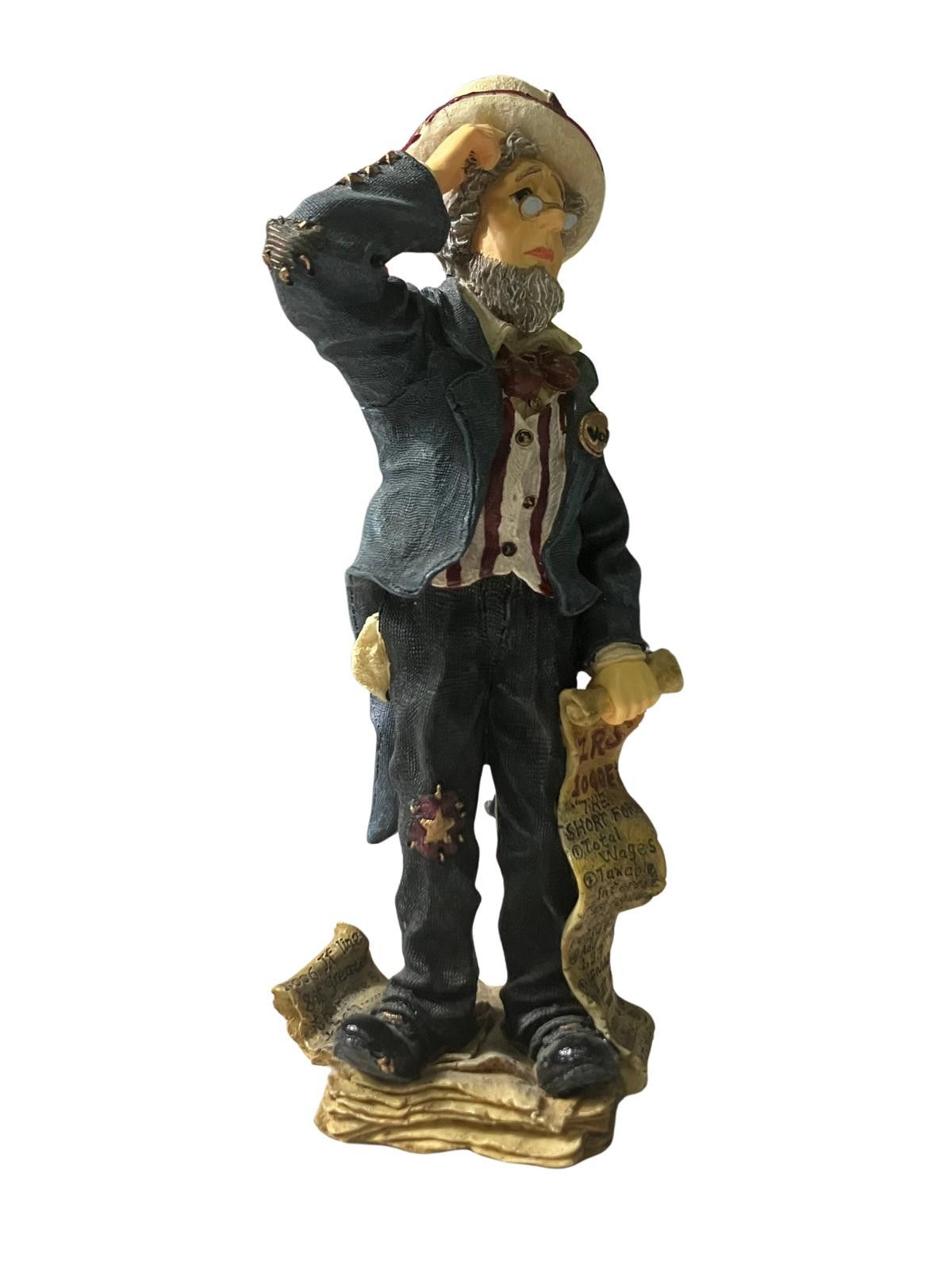 Other Vintage Uncle Sam Figurine Holding Scroll 2001 Size ONE SIZE - 2 Thumbnail