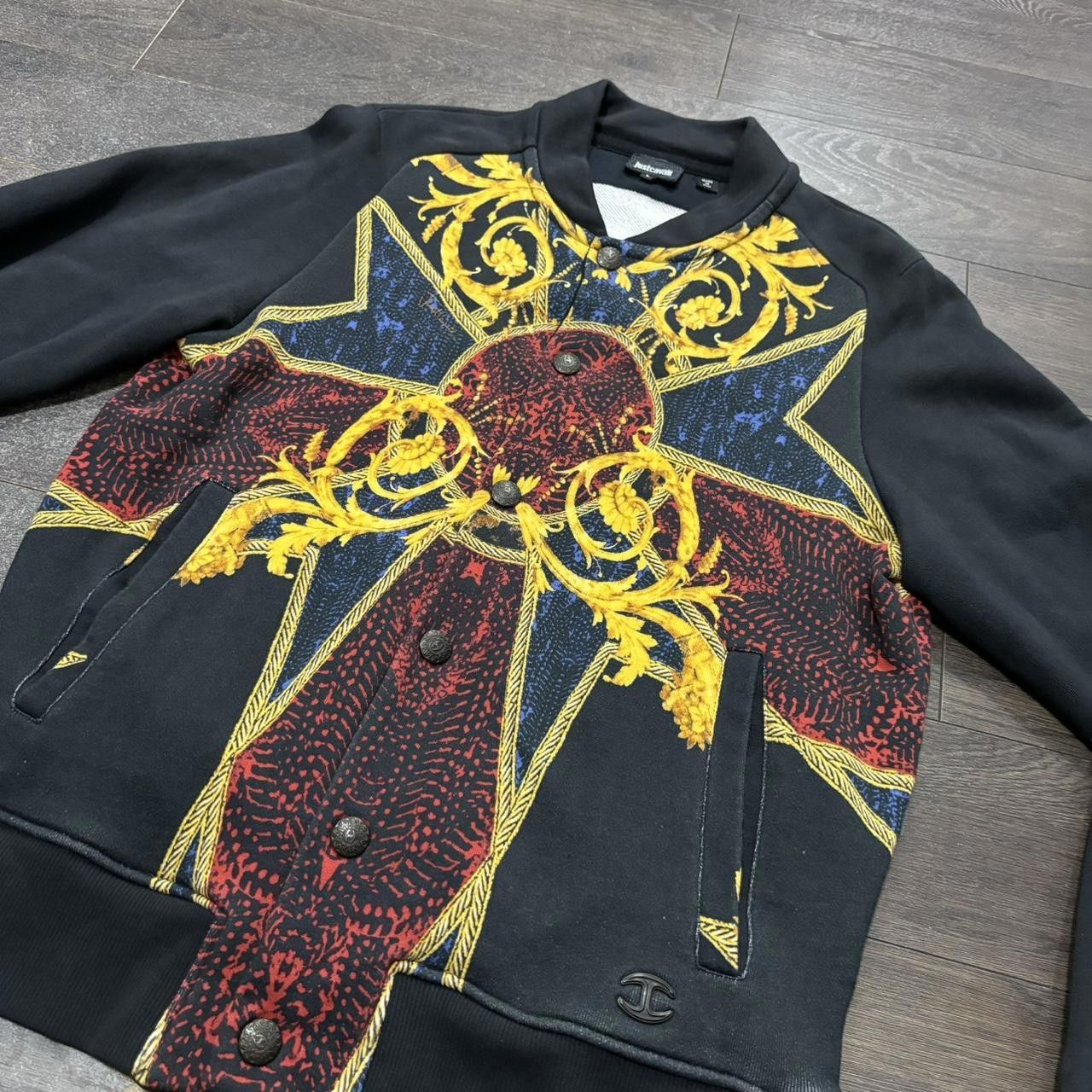 Just Cavalli Just Cavalli Zip Up Sweatshirt Gothic Large Size US L / EU 52-54 / 3 - 5 Thumbnail