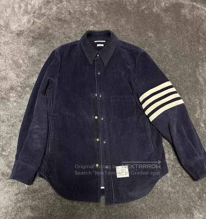 Thom Browne Thom Browne Corduroy coat Size US M / EU 48-50 / 2 - 1 Thumbnail