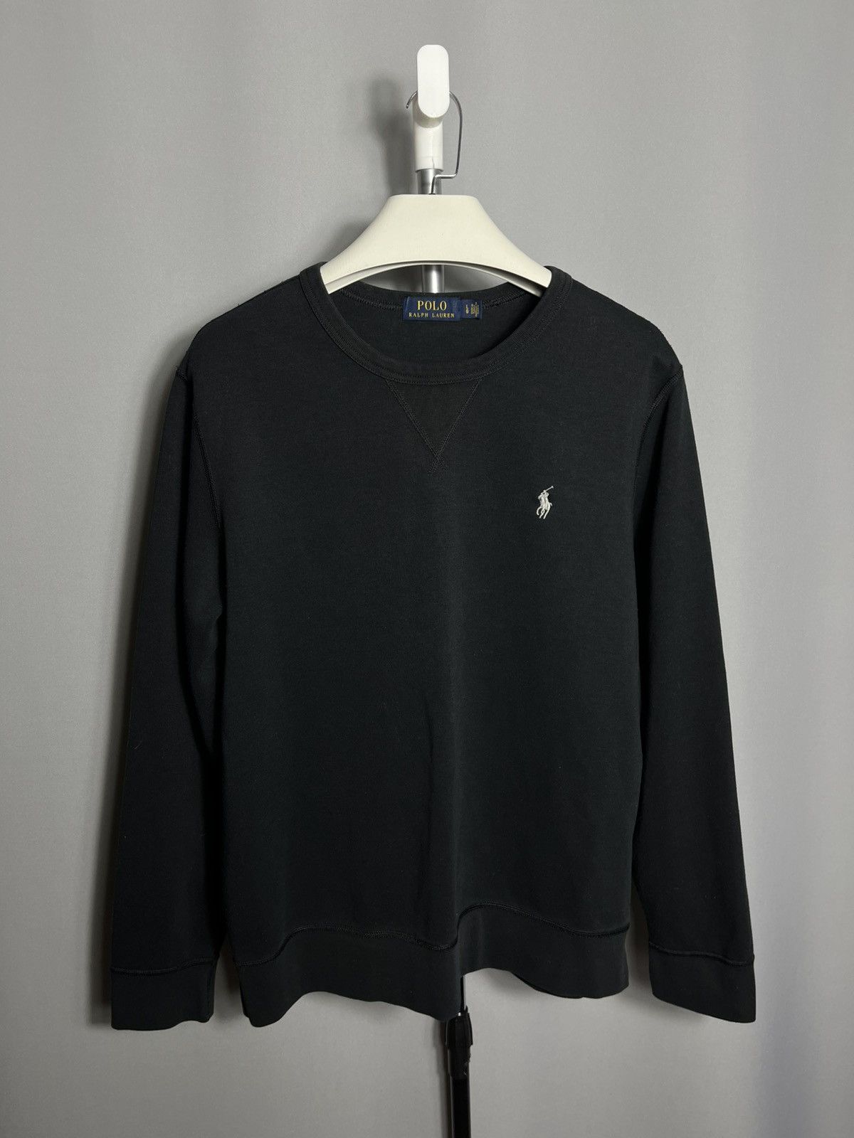 Polo Ralph Lauren Men’s Polo Ralph Lauren Sweatshirt Crewneck Black Size US L / EU 52-54 / 3 - 1 Thumbnail
