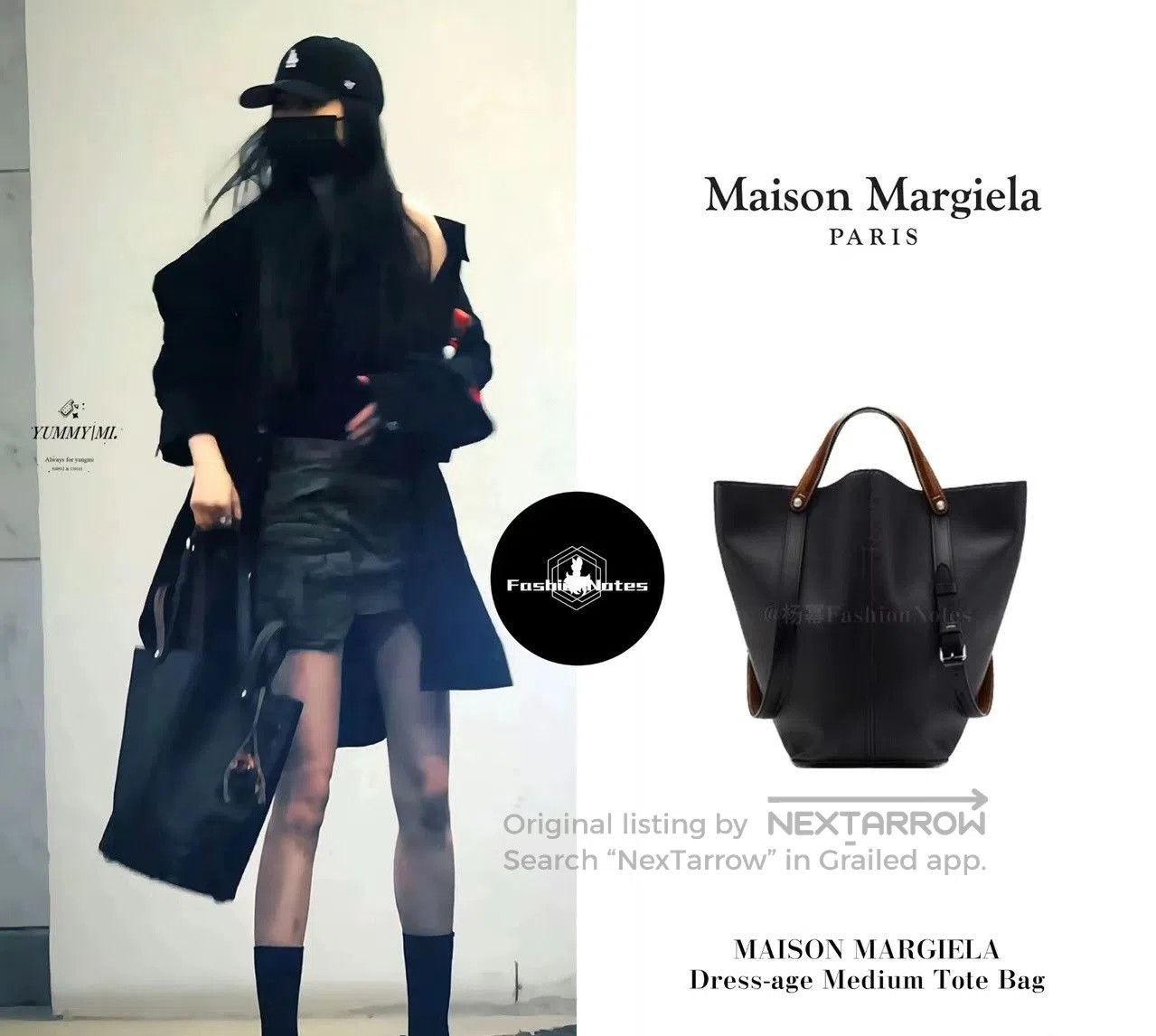 Maison Margiela Maison Margiela Medium Contrast Leather Tote. Size ONE SIZE - 6 Thumbnail