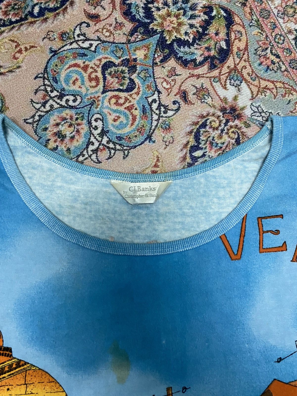 Christophe Lemaire × Japanese Brand Vintage Christopher Singlet Graphic Italy 🚀 Size US XL / EU 56 / 4 - 3 Thumbnail