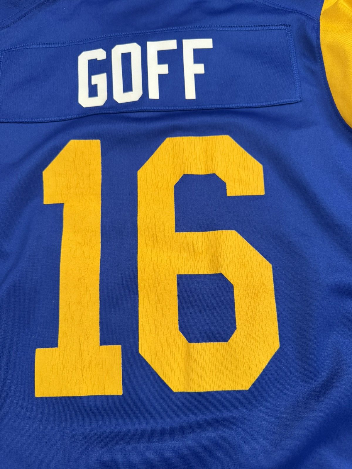 Nike Los Angeles Rams Jared Goff #16 NFL On Field Game Jersey Size US L / EU 52-54 / 3 - 9 Thumbnail