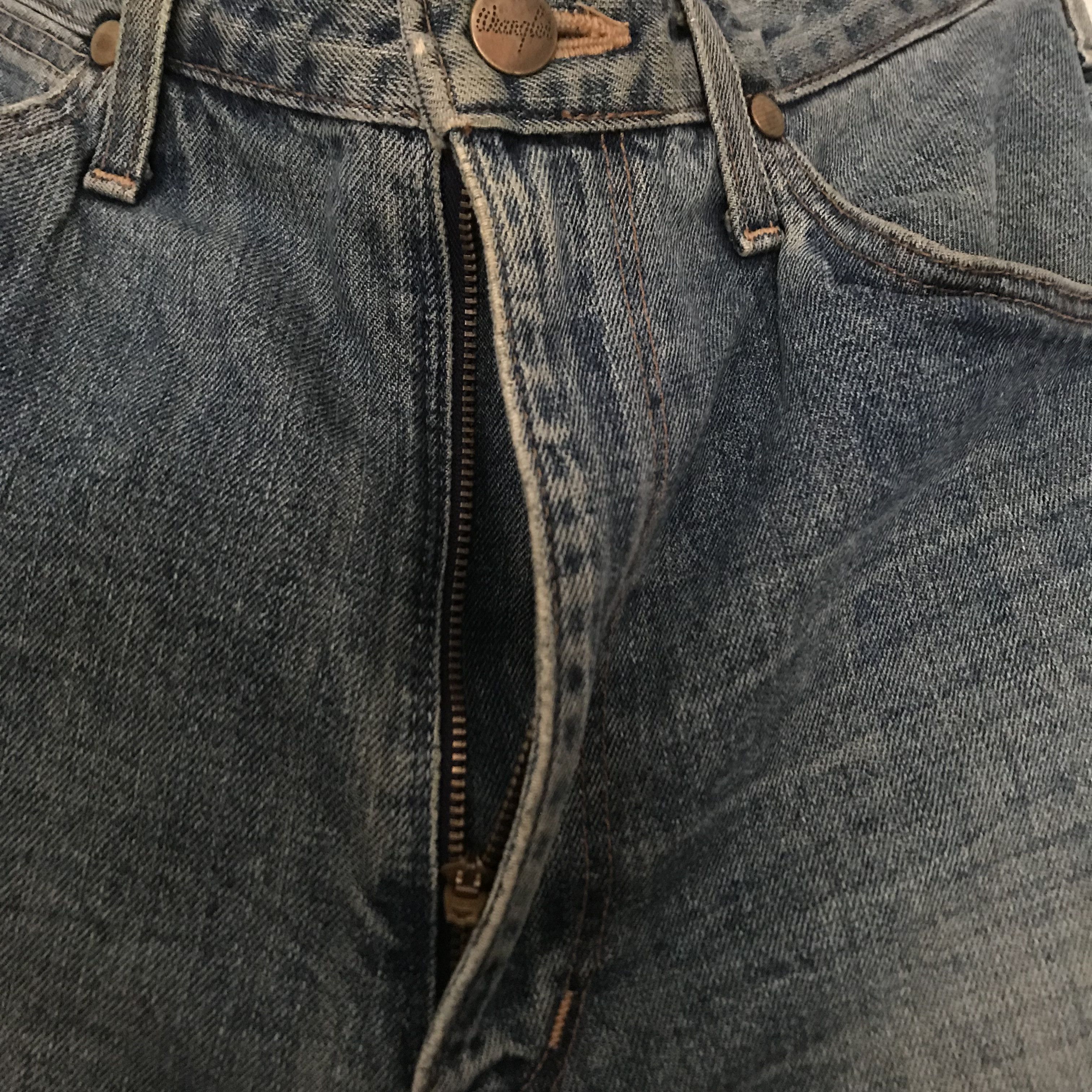 Wrangler Vintage 90s Wrangler Selvedge Jeans High Waist Straight Leg Size US 32 / EU 48 - 7 Thumbnail