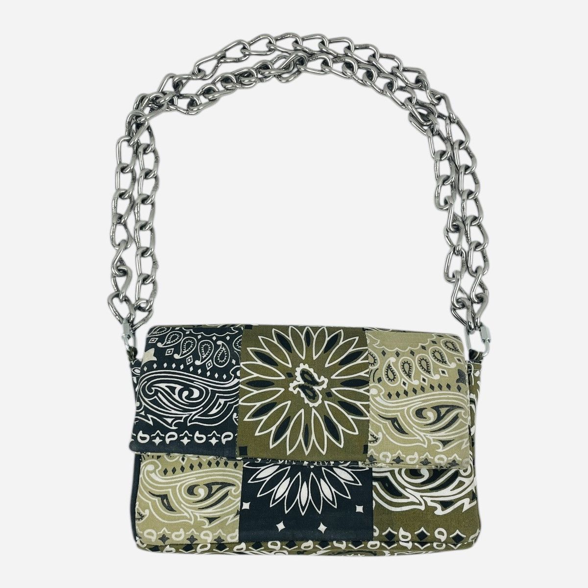 Other 2020 Ltd Ed Palyce Savage LA Sage/ Olive Green Bandana Purse Size ONE SIZE - 1 Thumbnail