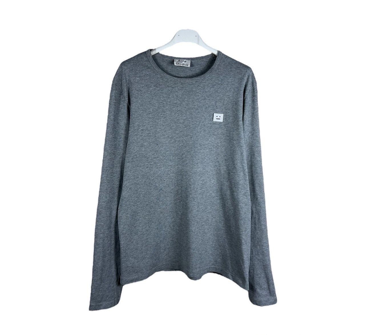 Acne Studios Acne Studios tage face chest logo emote long sleeve tee Size US L / EU 52-54 / 3 - 1 Thumbnail