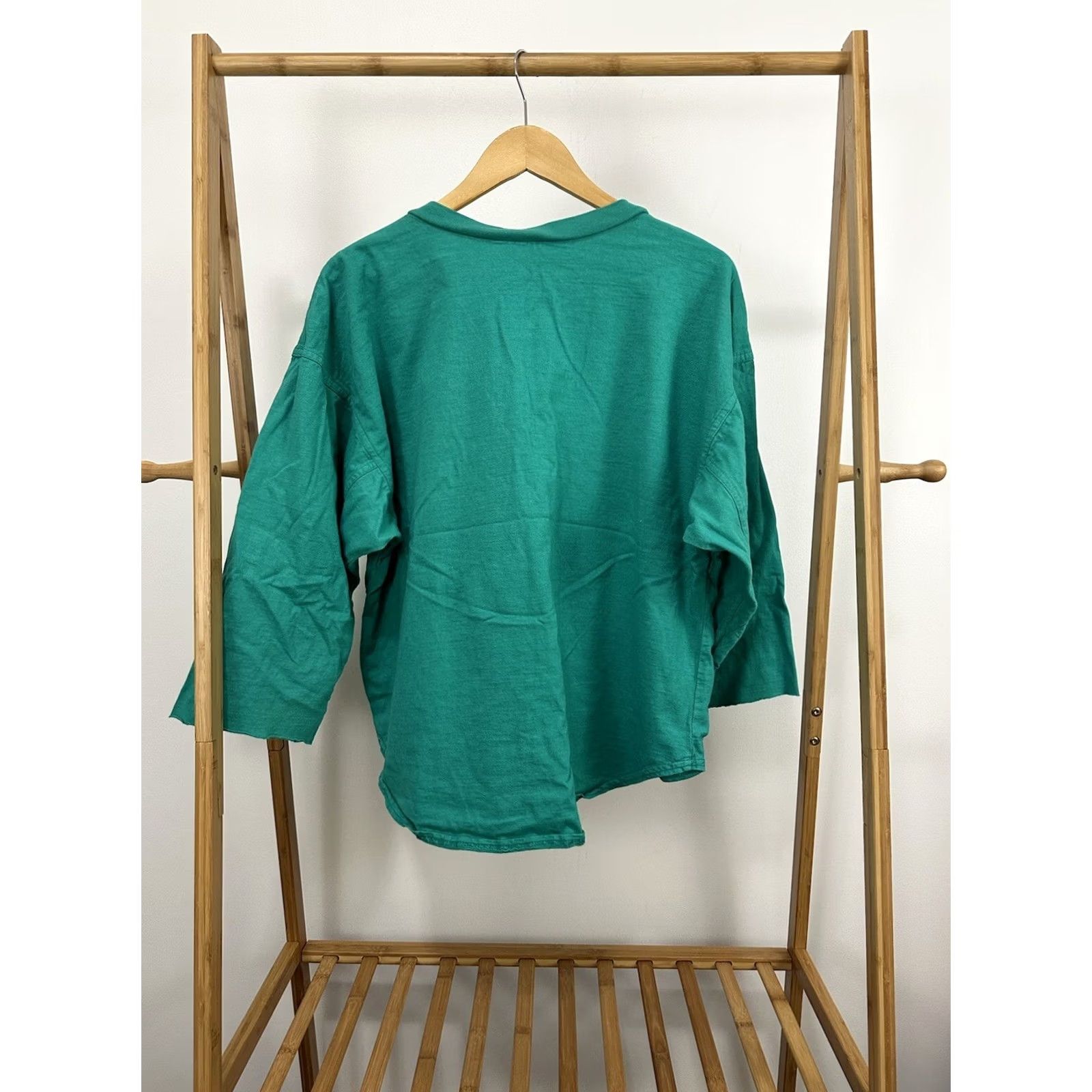Vintage VTG 80s Pro Performance Meathead Workout Flex Sexy Boxy Oversized Sweatshirt XL Teal Mens Sweatshirt Modern Athletic Pro Fitness Retro VTG 80s Size US XL / EU 56 / 4 - 2 Thumbnail