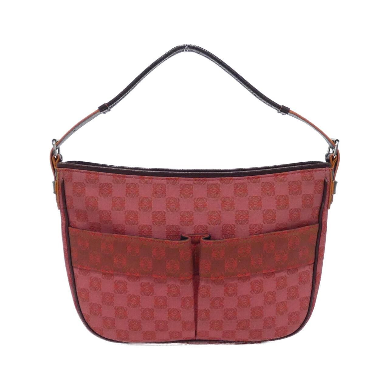 Loewe Loewe Loewe Anagram Canvas Shoulder Bag Textile Shoulder Bag DUTY FREE for USA Size ONE SIZE - 1 Thumbnail