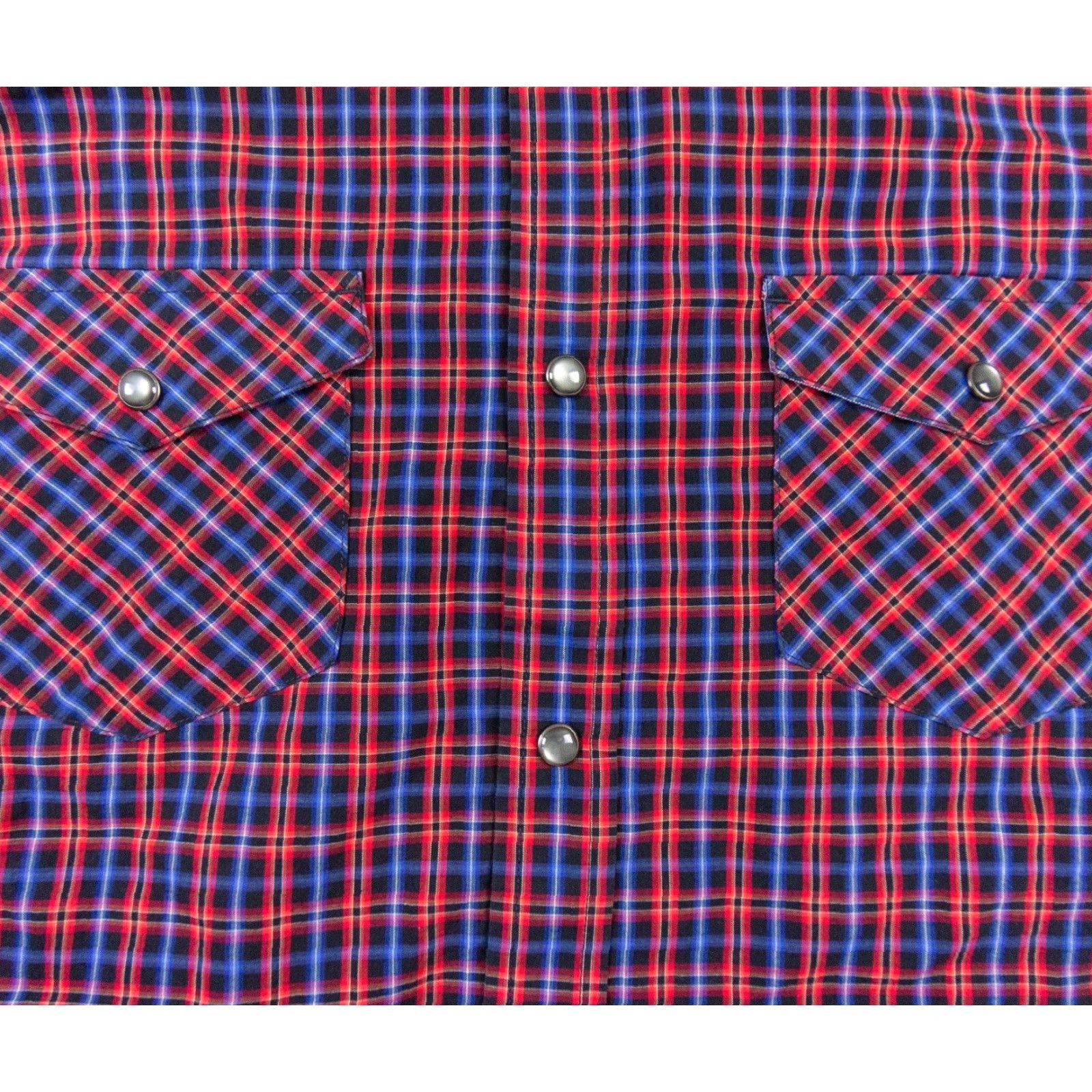 Banana Republic Banana Republic Slim Fit Snap Button Down Shirt Men's Large Multicolor Plaid Western Size US L / EU 52-54 / 3 - 3 Thumbnail