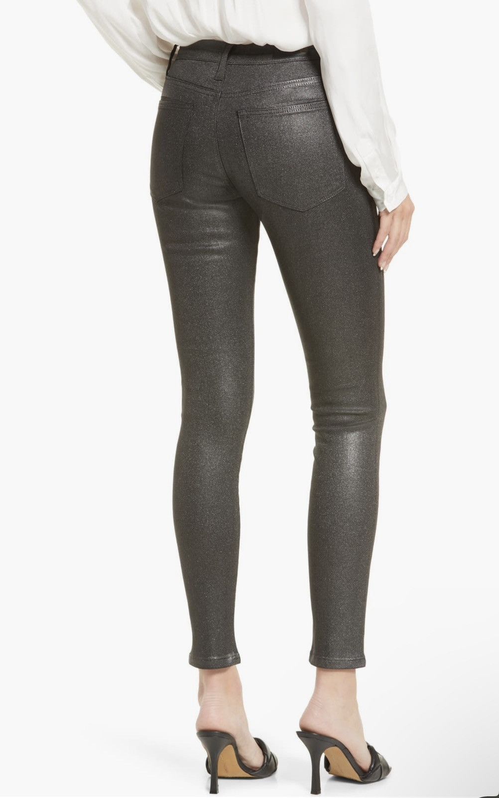 AG Adriano Goldschmied AG The Farrah Ankle Skinny Panel Denim Pants Size 27" / US 4 / IT 40 - 3 Thumbnail