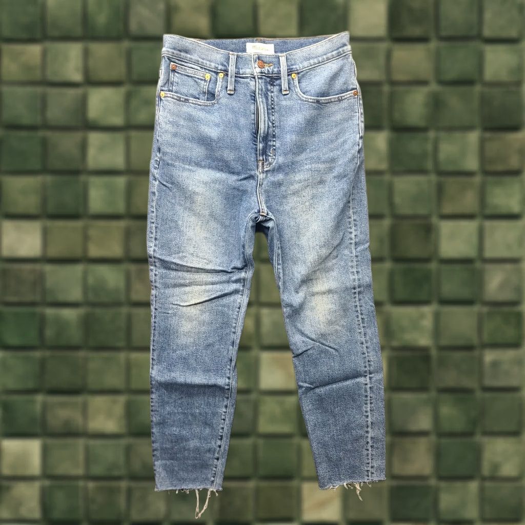 Madewell Madewell The Mom Jean Women’s 29x28 Relaxed High Rise Denim Stretch Jeans City 5-Pocket Mens Womens HS Size 29" - 1 Thumbnail