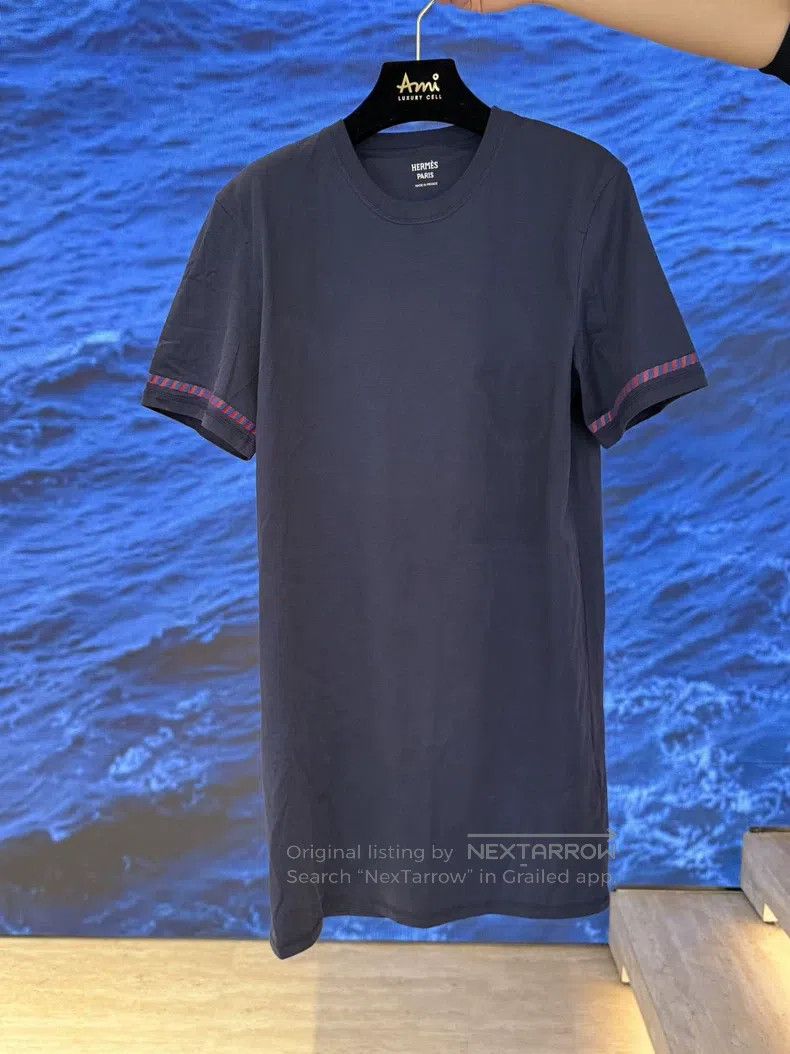 Hermes Hermes Knit Dress, Navy Blue Size XS / US 0-2 / IT 36-38 - 1 Thumbnail