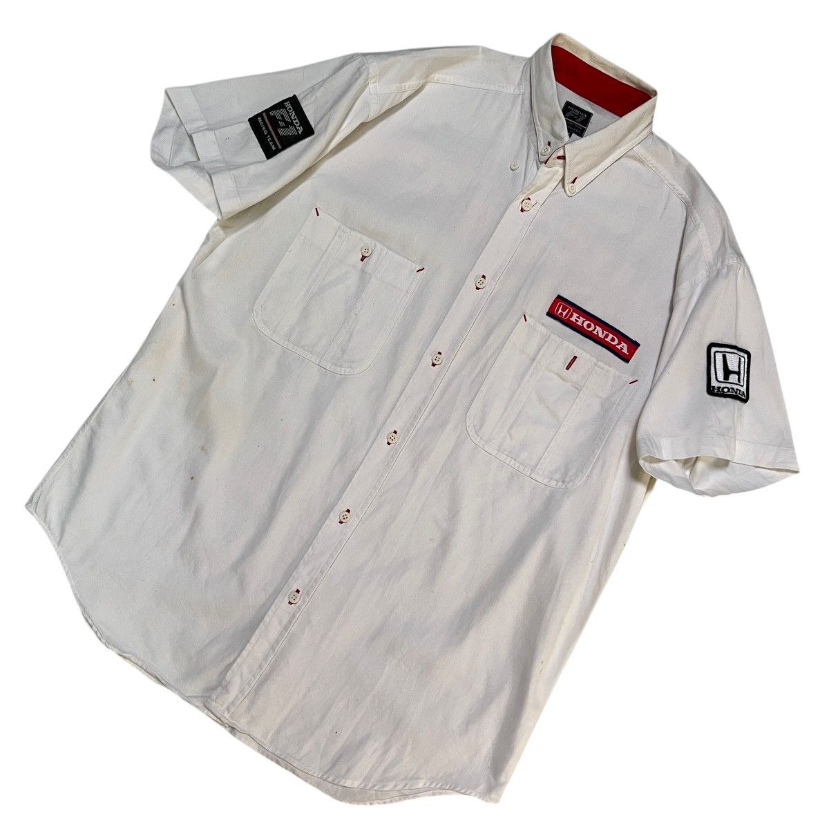 Honda Vintage Honda F-1 Grand Prix Racing Team Shirt Size US M / EU 48-50 / 2 - 3 Thumbnail
