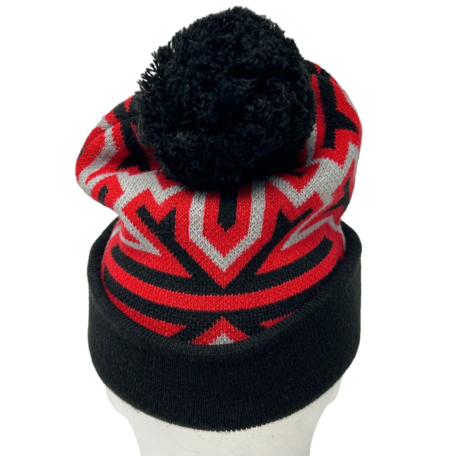 New Era Toronto Raptors Cuffed Pom Pom Beanie Toque Hat NBA Size ONE SIZE - 7 Thumbnail