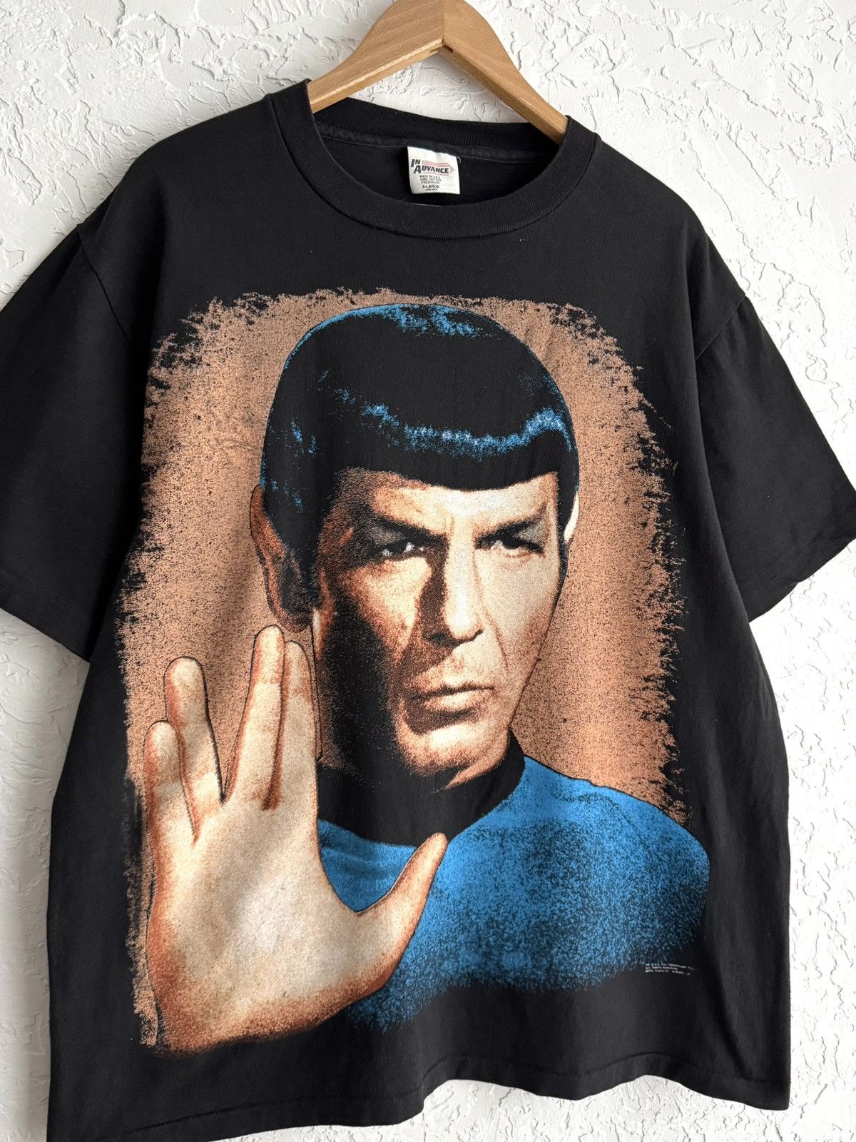 Vintage Vintage Star Trek Spock 1991 Single Stitch T-shirt Size US XL / EU 56 / 4 - 2 Thumbnail