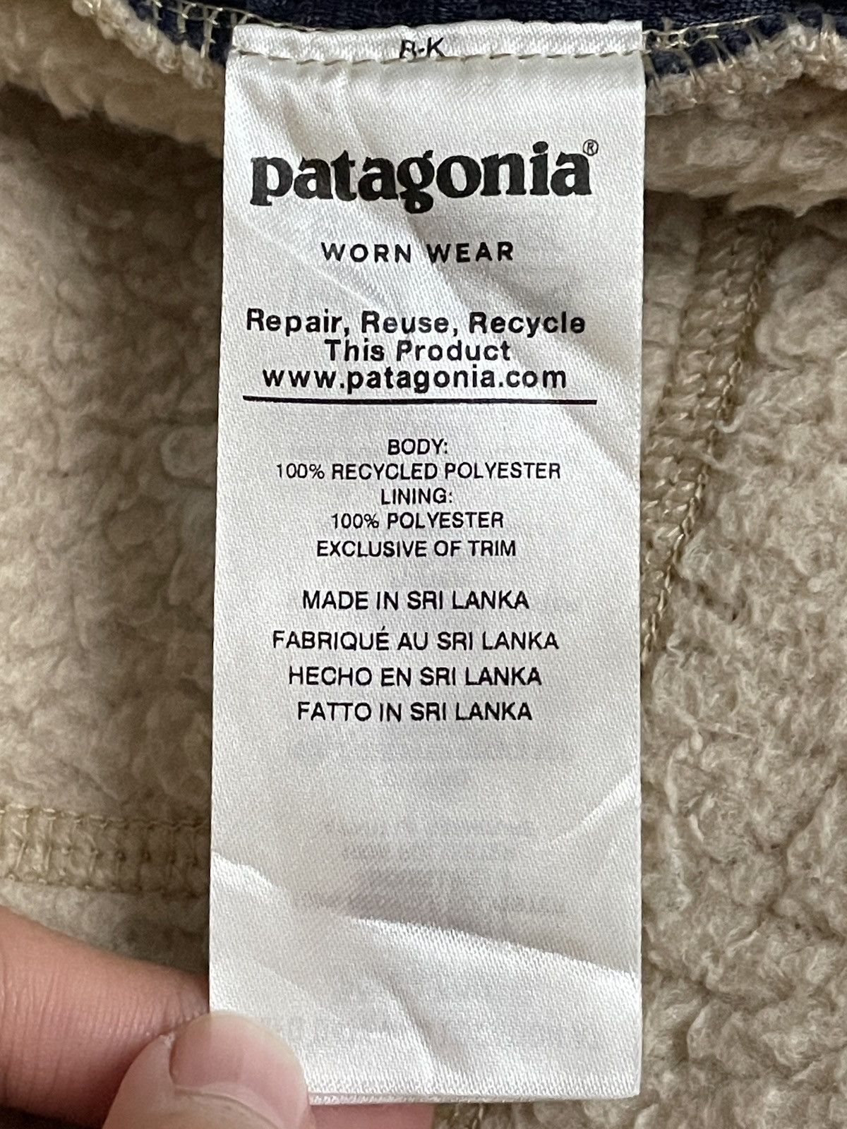 Patagonia Vintage Brand Patagonia Fleece Jacket 1990s Size US S / EU 44-46 / 1 - 10 Thumbnail