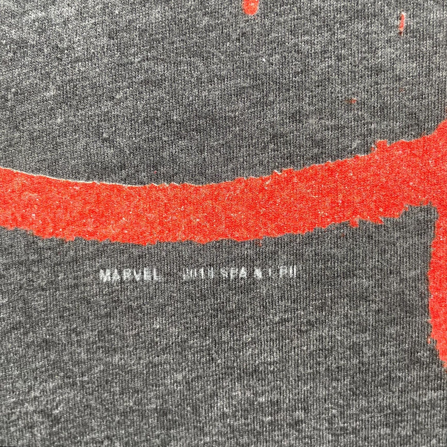 Next Level Marvel Spiderman T-Shirt Men Medium Gray Dad core Streetwear Y2K Size US M / EU 48-50 / 2 - 4 Thumbnail