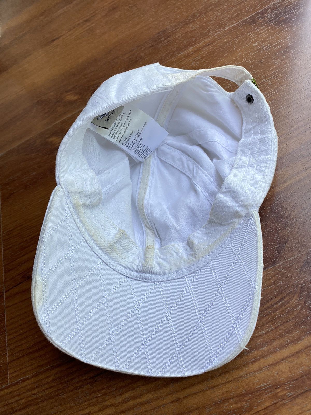 Bentley Bentley white cap Size ONE SIZE - 9 Thumbnail