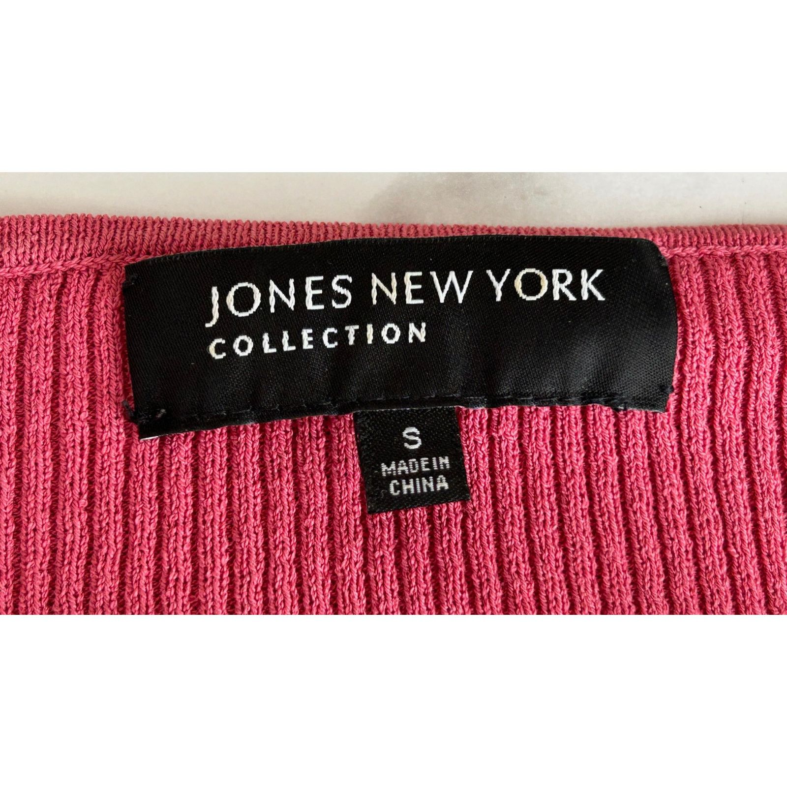 Jones New York Jones New York | Women's Long Sleeve Top w/ Belt | Small Size S / US 4 / IT 40 - 3 Thumbnail