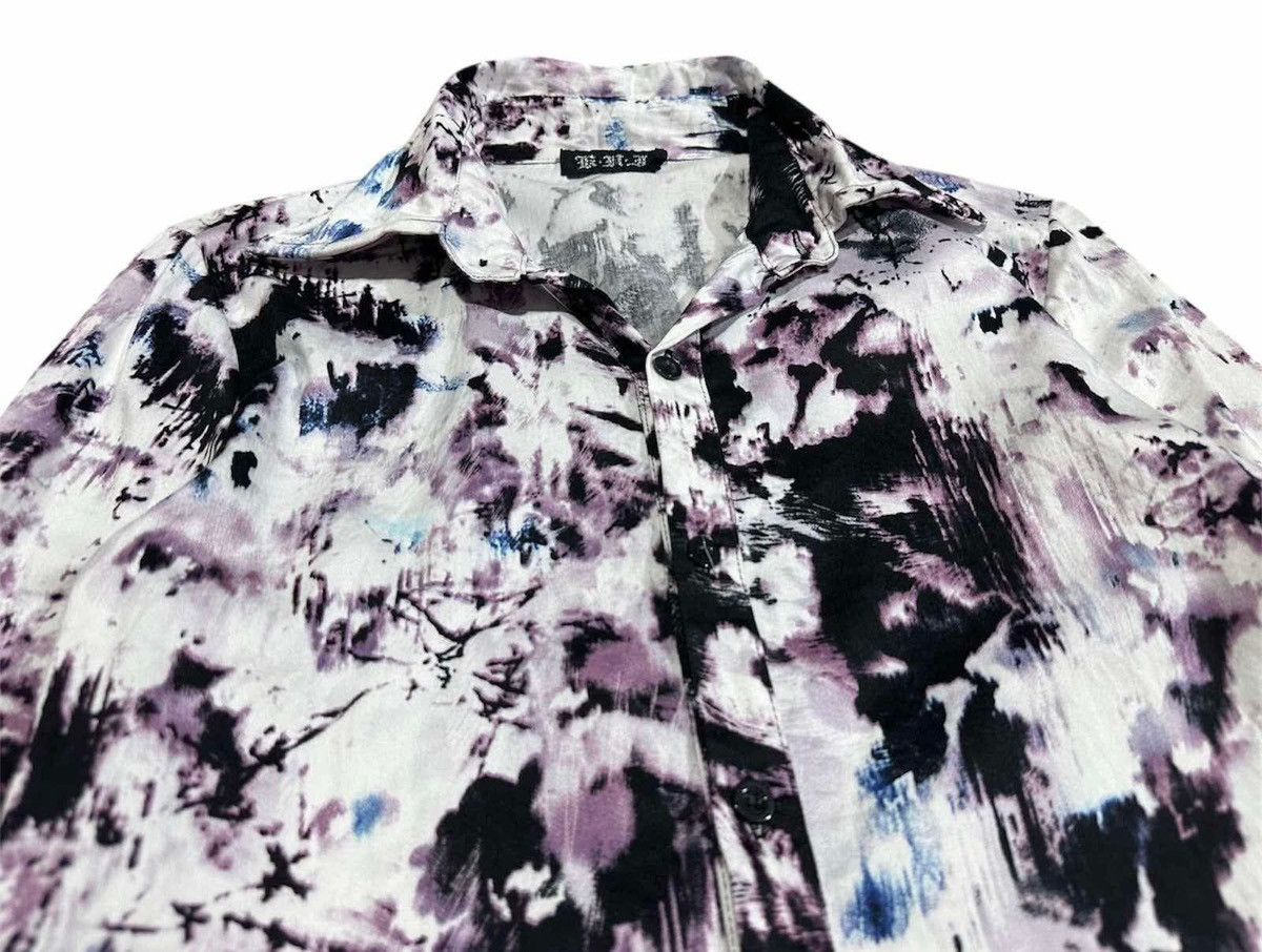 14th Addiction × Japanese Brand × KMRii 🔥Y2K Archived K.U.I Shirt Floral Print Goth Punk Size US L / EU 52-54 / 3 - 6 Thumbnail
