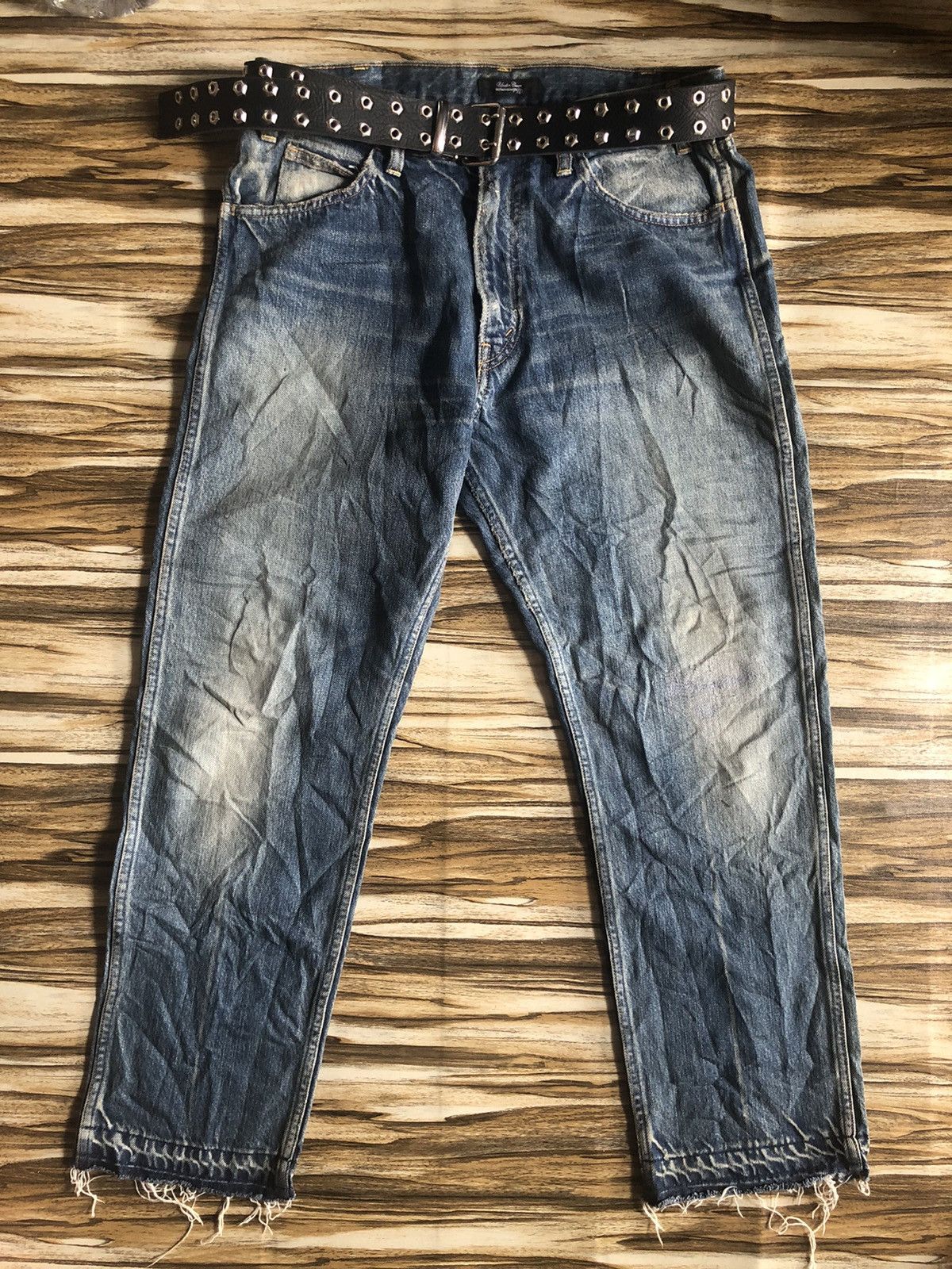 Undercover Grail🔥Undercover Processing Straight Pants distressed denim Size US 34 / EU 50 - 1 Thumbnail
