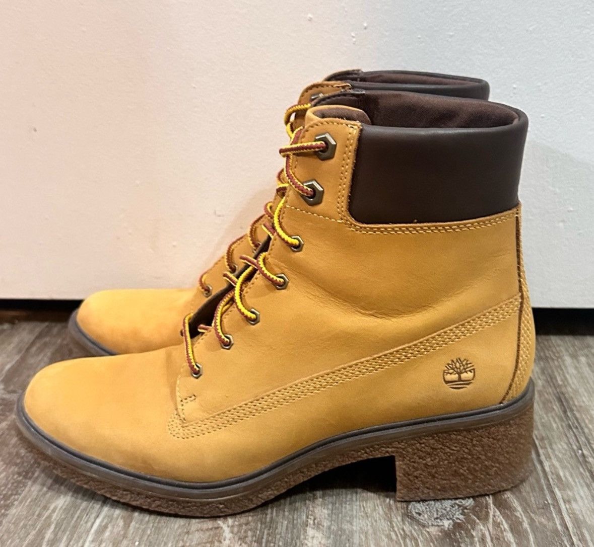 Timberland Brinda 6 Inch Lace Up Heeled Boots Footwear
