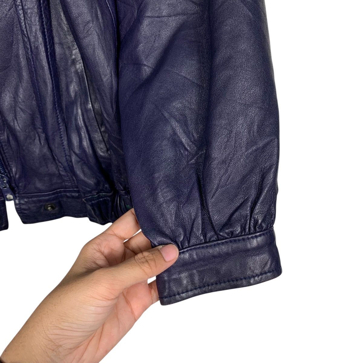 Other Daniel D. Leather Jacket Made In France Size US S / EU 44-46 / 1 - 13 Thumbnail
