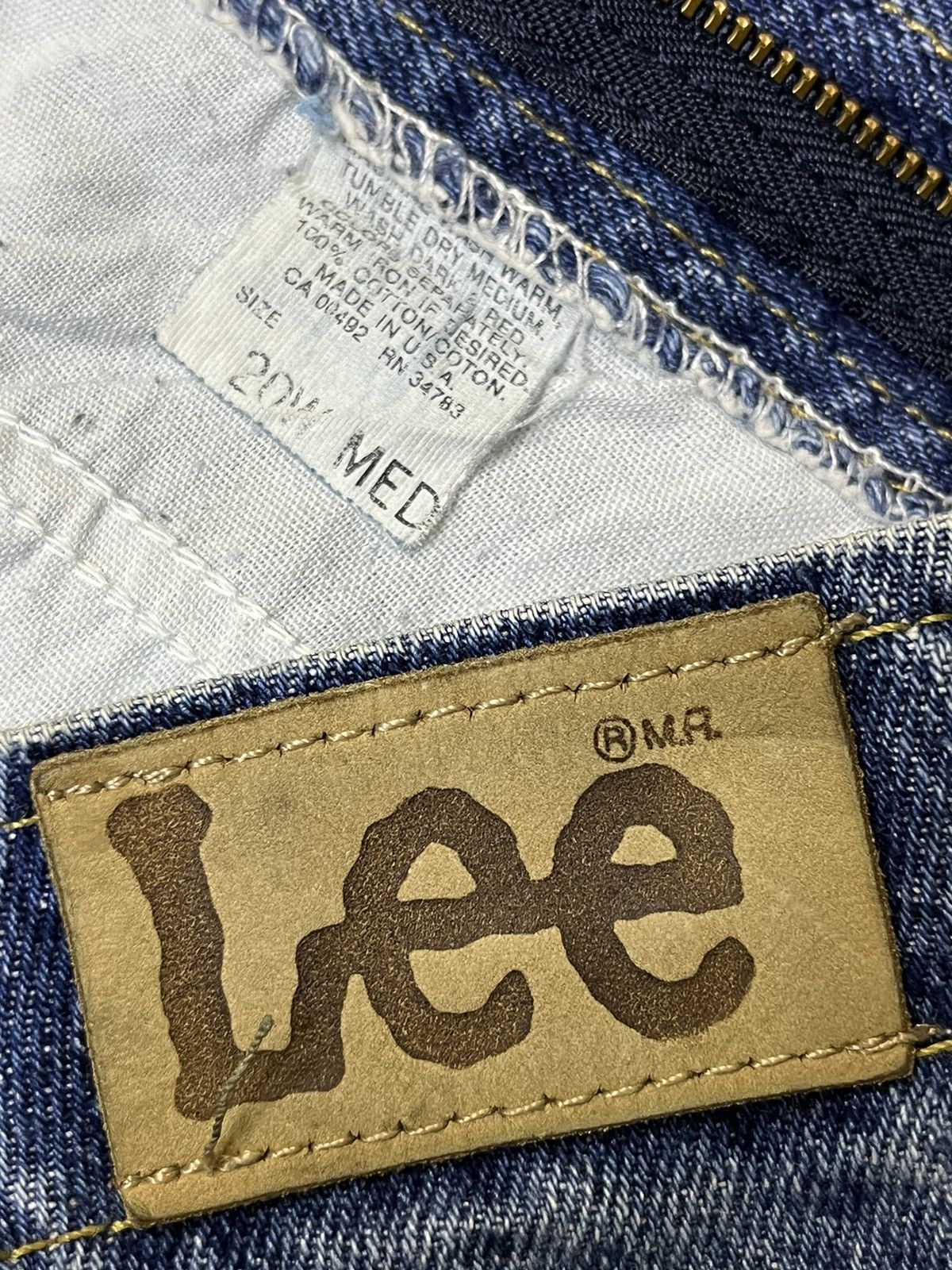 Lee VINTAGE LEE SANFORIZED MADE IN USA BALLOON JEAN/DENIM Size US 36 / EU 52 - 19 Thumbnail