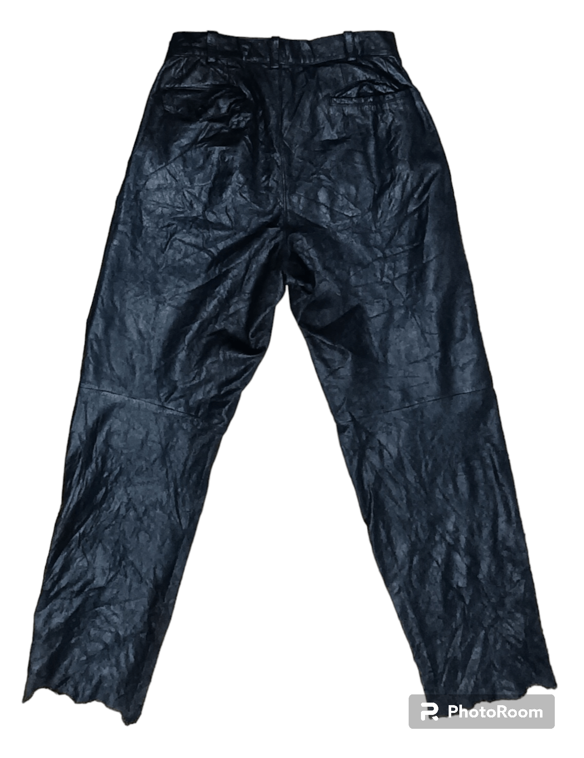 Genuine Leather JAPANESE BRAND PUNK GOTHIC LEATHER PANTS Size US 30 / EU 46 - 3 Thumbnail