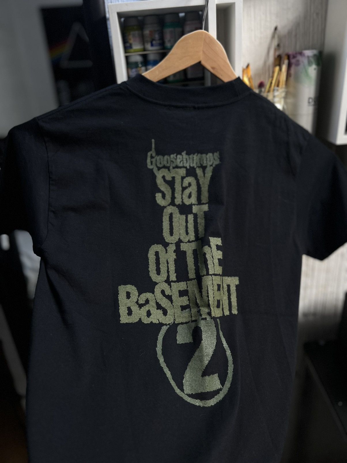 Vintage Goosebumps shirt M Somethings Waitings in the Dark Size US M / EU 48-50 / 2 - 3 Thumbnail