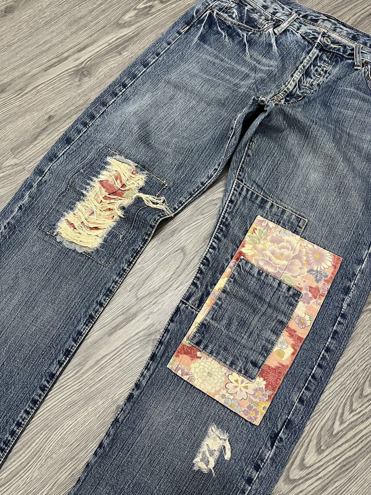 Japanese Brand Vtg Takeo kikuchi jeans Size US 35 - 4 Thumbnail
