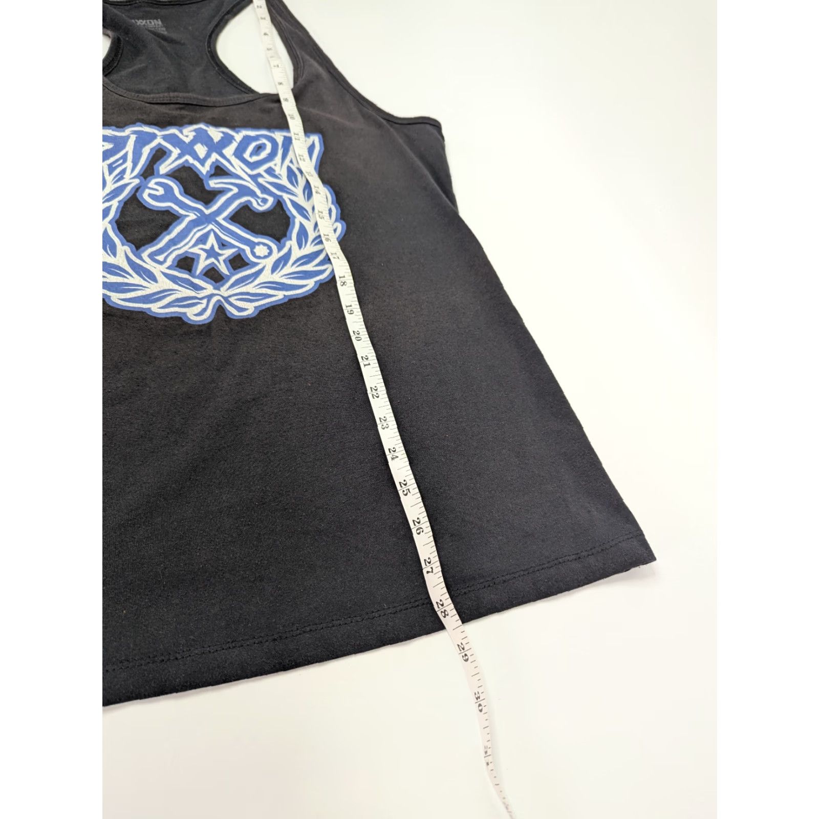 Vintage Dixxon Tank Top Graphic Print Muscle Form Function Gym Workout Men's 2X Blue Black Logo Shirt Size US XXL / EU 58 / 5 - 4 Thumbnail