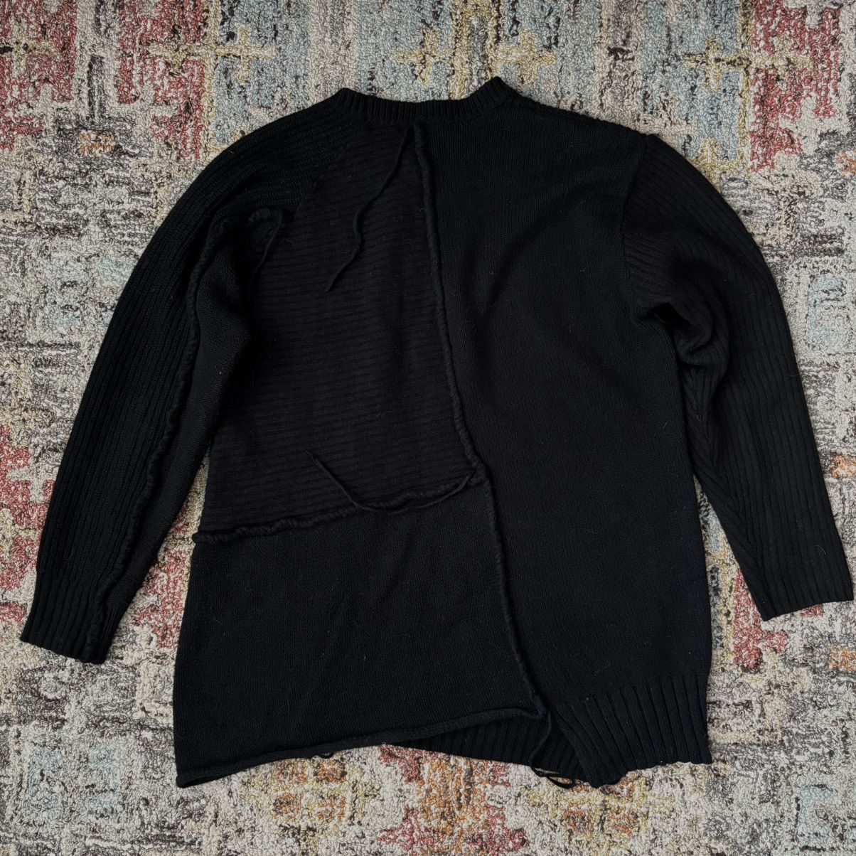 The Viridi-anne Patchwork Knit Sweater reconstructed wool cotton cashmere Size US S / EU 44-46 / 1 - 6 Thumbnail
