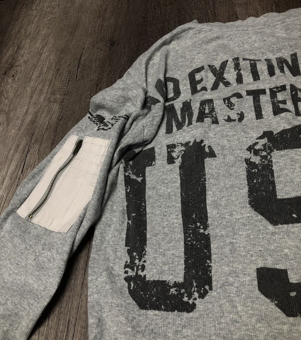 Vintage Vintage Real Masters Garment x Accomplish Long Sleeve Tshirt Size US M / EU 48-50 / 2 - 6 Thumbnail
