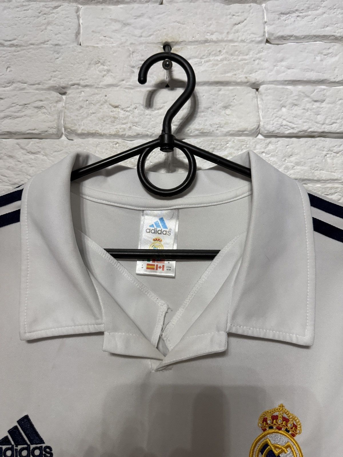 Adidas RARE Zidane Real Madrid Adidas Jersey Longsleeve 02/03 Size US M / EU 48-50 / 2 - 8 Thumbnail