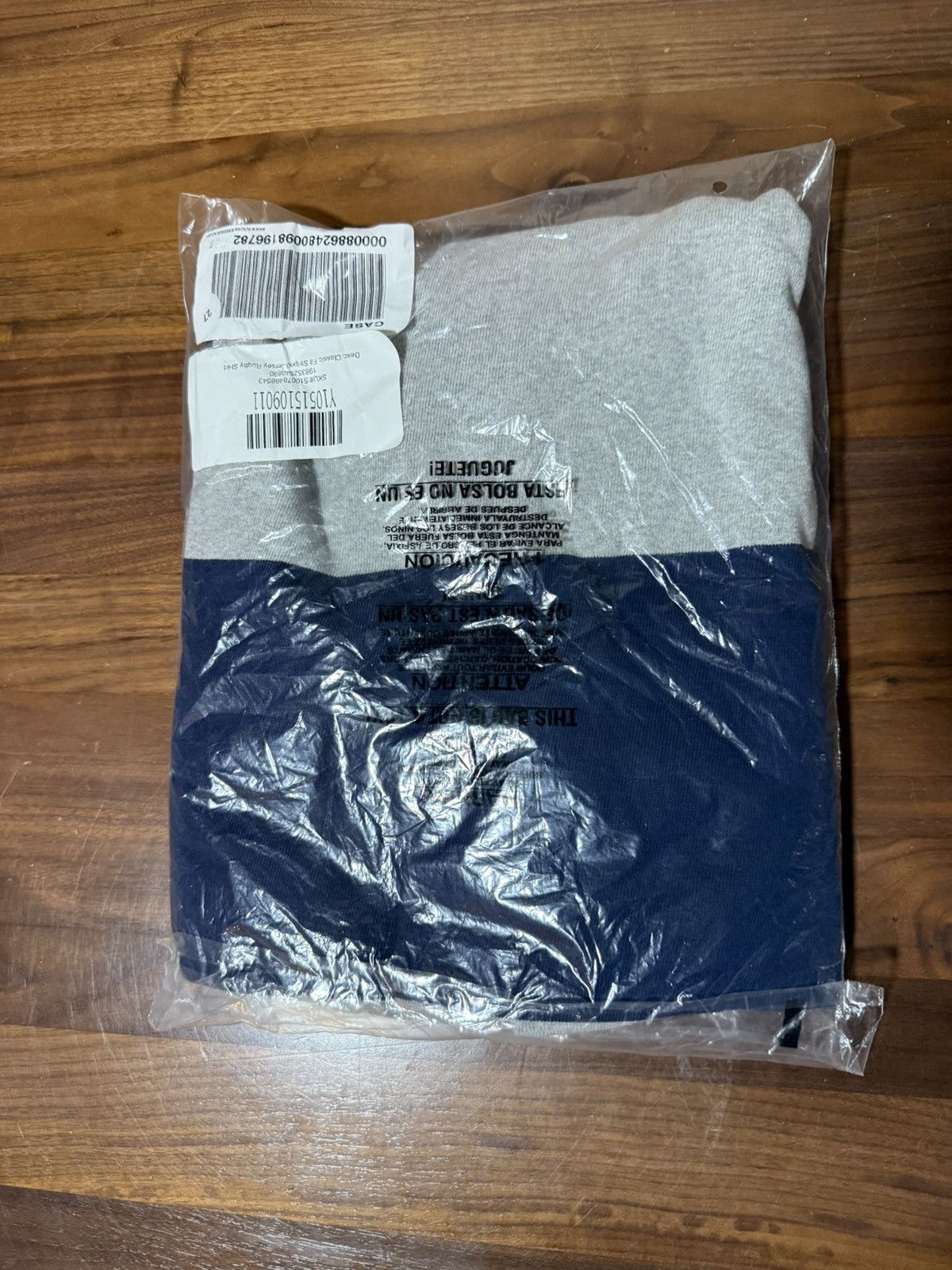 Polo Ralph Lauren Polo Ralph Lauren Classic Fit Striped Jersey Rugby Shirt XL Size US XL / EU 56 / 4 - 8 Thumbnail