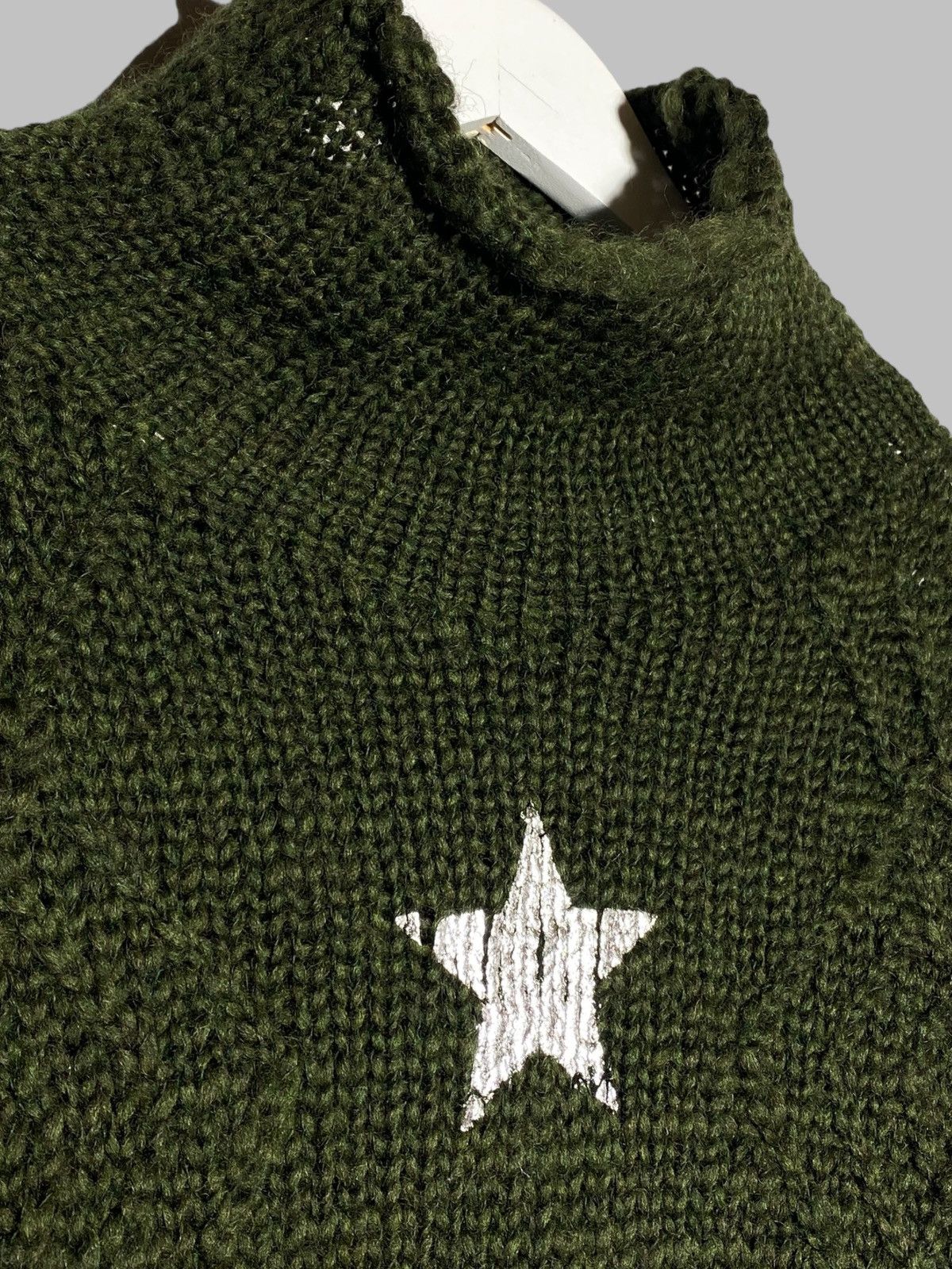 JET SET 🔥 JET SET STAR SWEATER Y2K KNIT GRUNGE GORPCORE ENERGY Size M / US 6-8 / IT 42-44 - 4 Thumbnail
