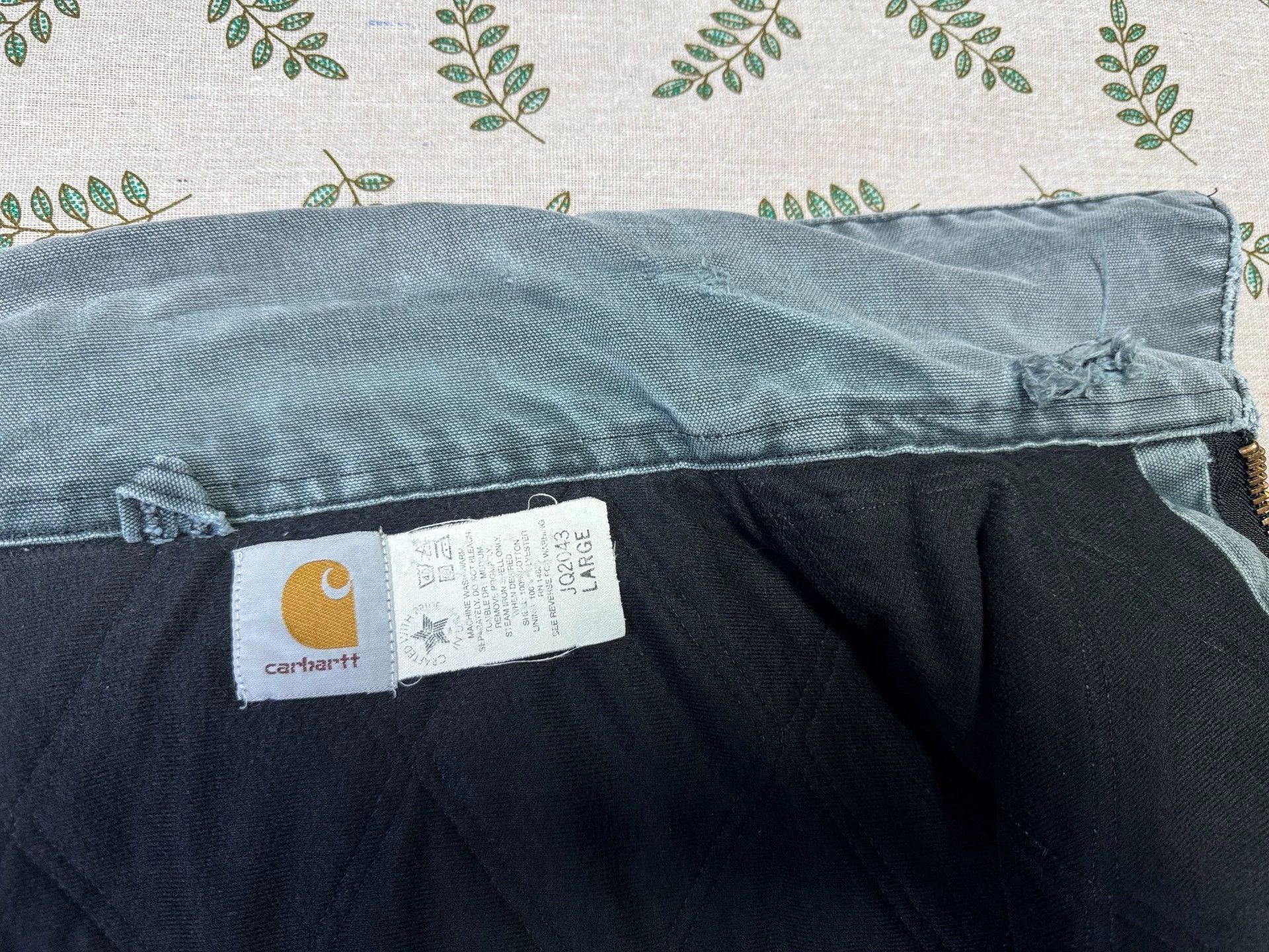 Carhartt Carhartt Santa Fe Jacket JQ2043 Hunter Green M 1994 US Size US L / EU 52-54 / 3 - 7 Thumbnail