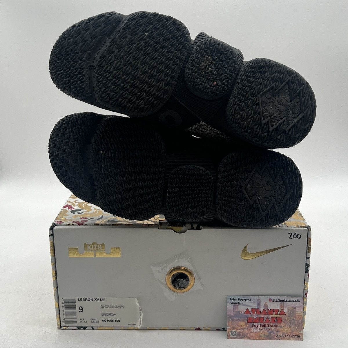 Nike Kith x lebron Lifestyle 15 concrete Size US 9 / EU 42 - 8 Thumbnail