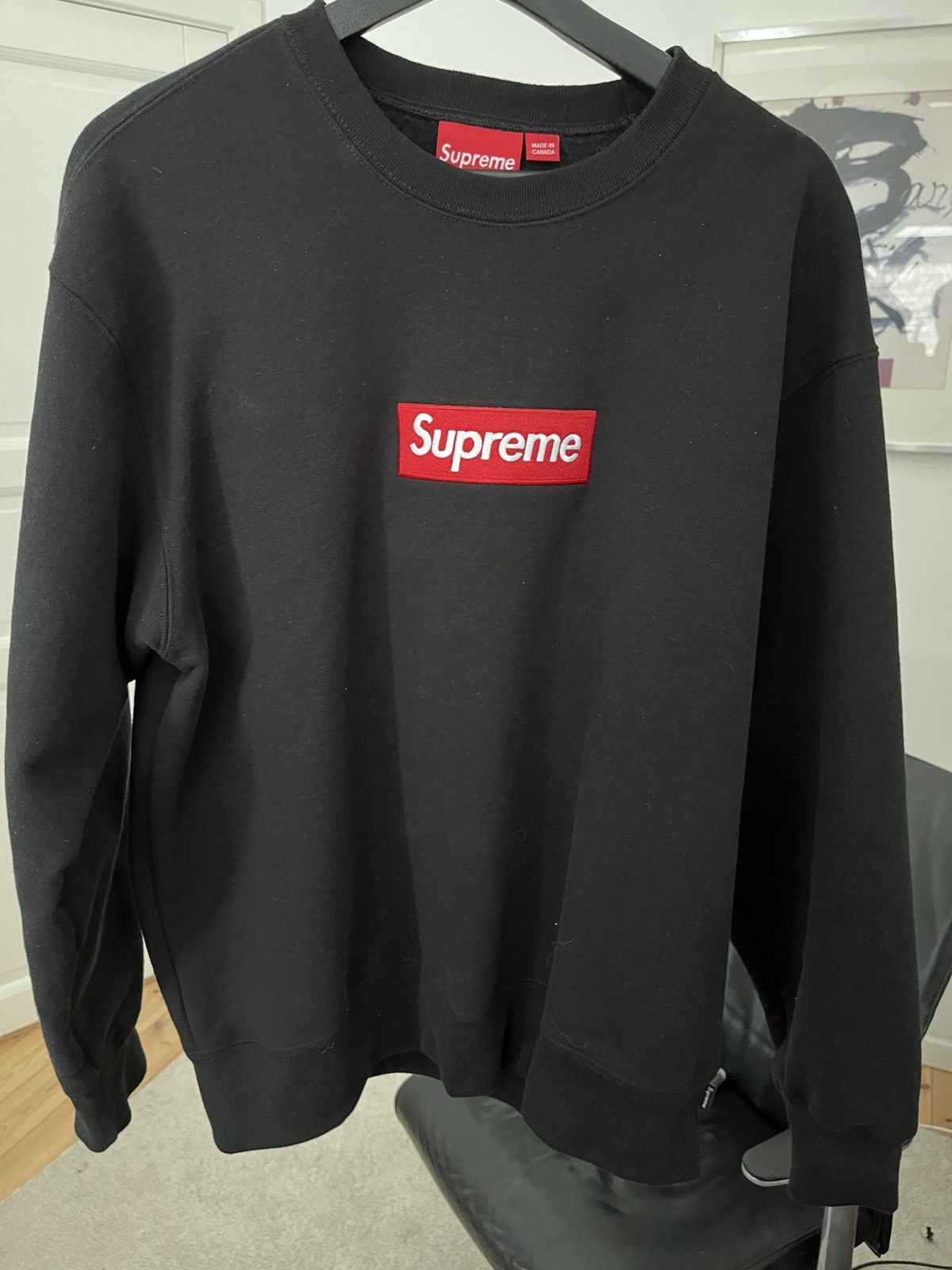 Supreme Supreme Box Logo Crew | Grailed