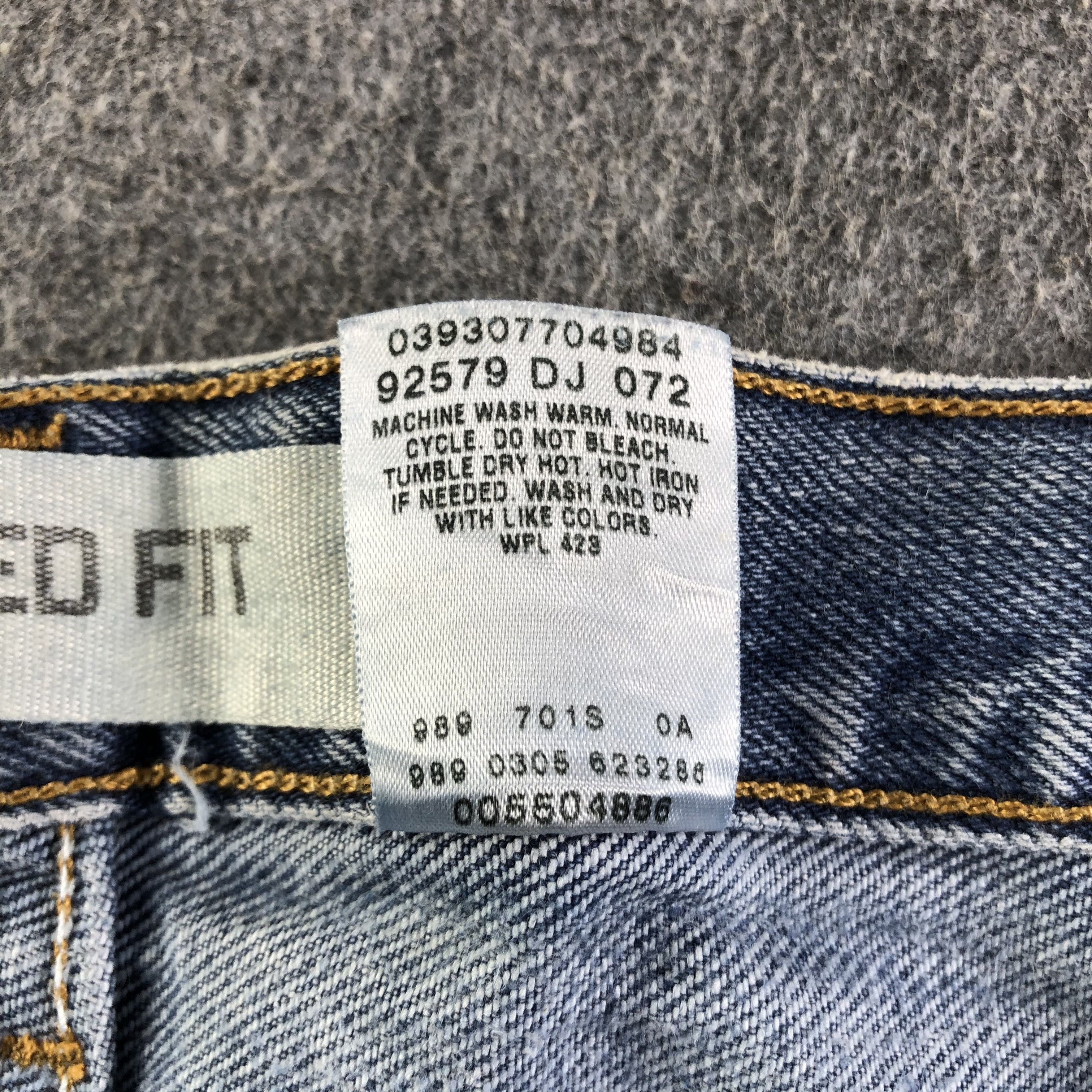 Levi's Vintage Blue Wash Levis 550 Jeans-J3141 Size US 40 / EU 56 - 11 Thumbnail