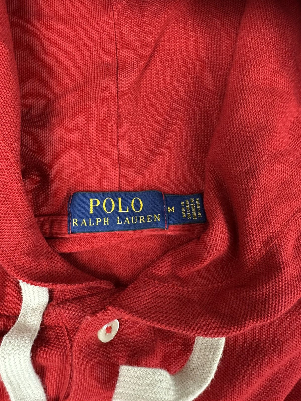Polo Ralph Lauren Polo Ralph Lauren #3 Red Hoodie Streetwear Y2K Size US M / EU 48-50 / 2 - 10 Thumbnail