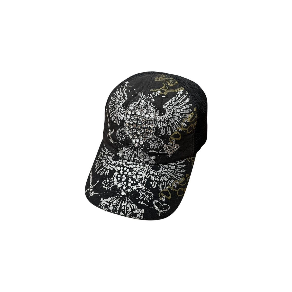 If Six Was Nine × Japanese Brand × Le Grande Bleu (L.G.B.) Black eagle crystal hat ifsixwasnine styled Size ONE SIZE - 1 Thumbnail