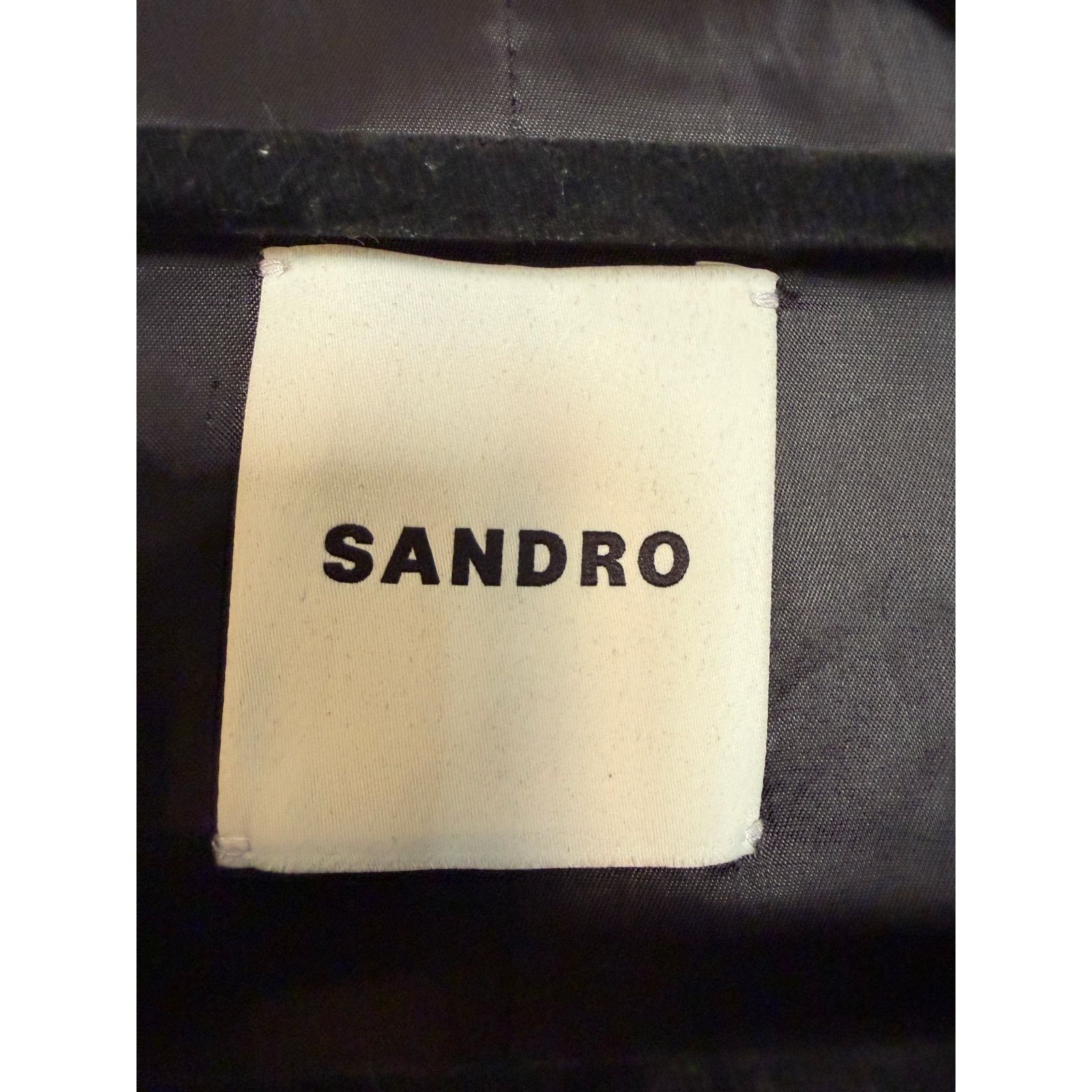 Sandro Sandro NWT Virgin Wool Suit Jacket Size 54R - 3 Thumbnail