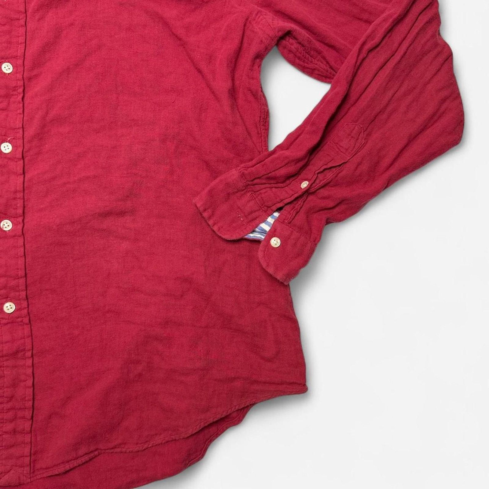 Ralph Lauren Ralph Lauren Red Long Sleeve Button Down Shirt Men’s XL Size US XL / EU 56 / 4 - 3 Thumbnail