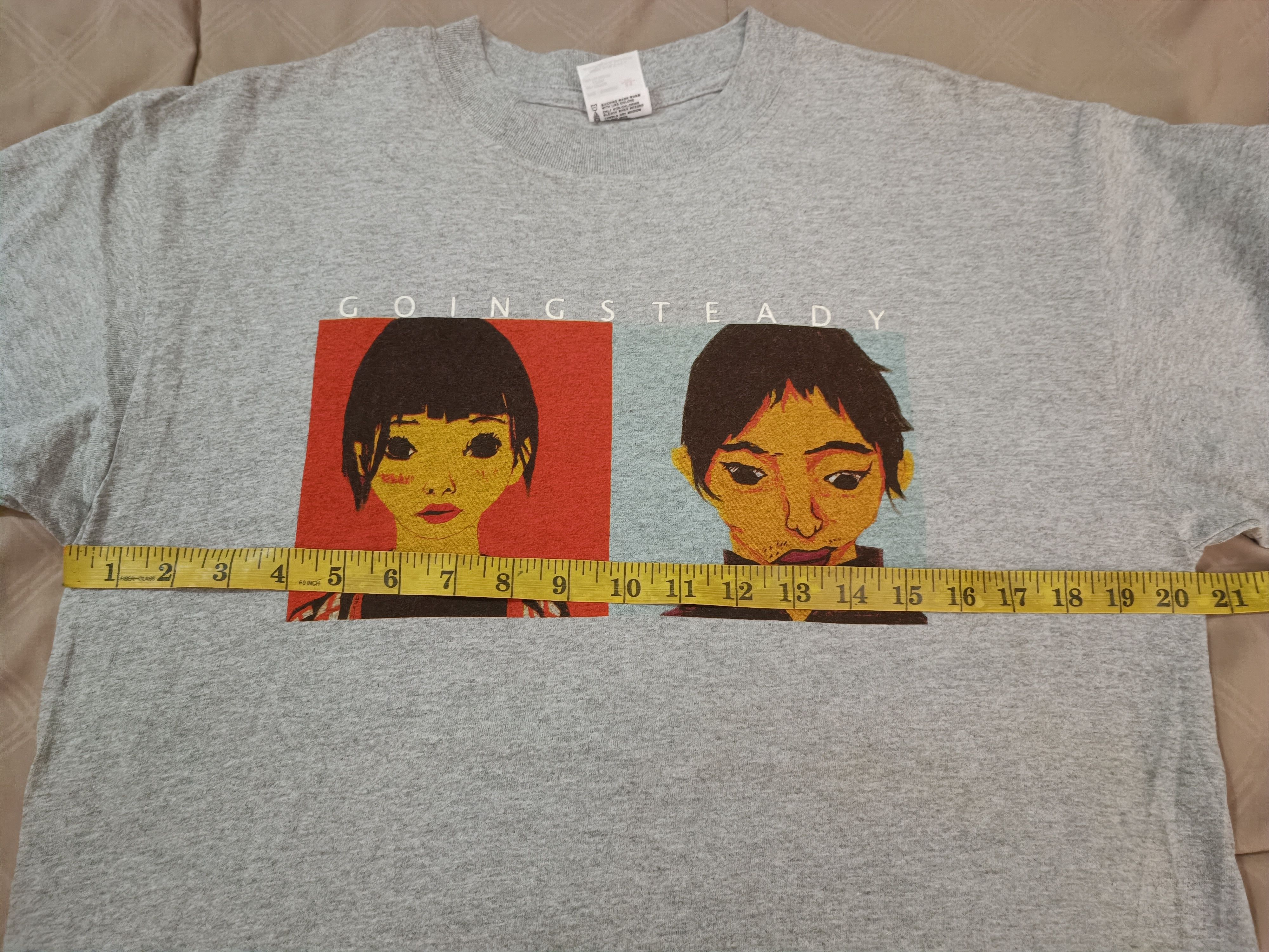 Japanese Brand × Vintage GOING STEADY BEAT JAPAN SHORT SLEEVE TEE SHIRT Size US M / EU 48-50 / 2 - 5 Thumbnail
