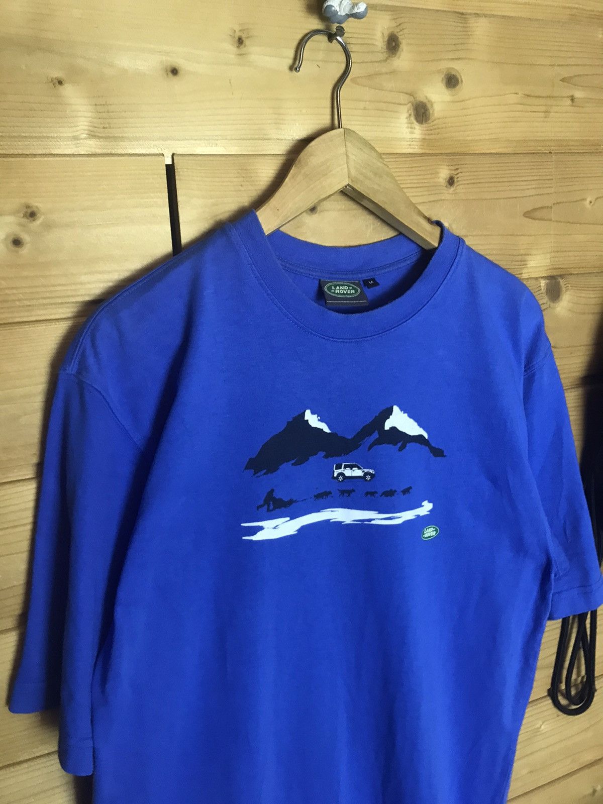 Vintage Vintage 2000 Land Rover graphics oversized t-shirt Size US M / EU 48-50 / 2 - 3 Thumbnail