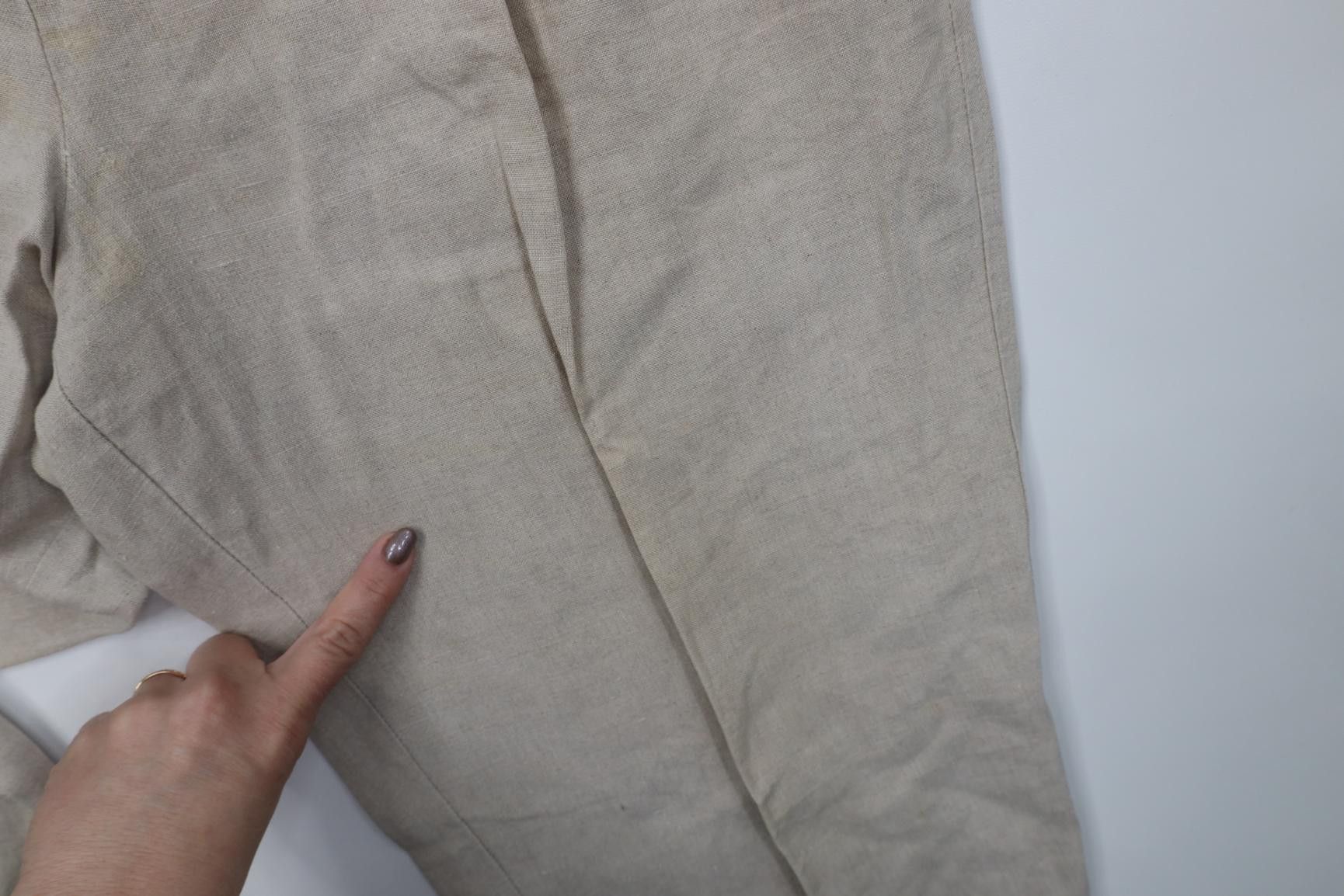 Banana Republic Vintage 90s Banana Republic Safari Linen Wide Leg Pants Size US 36 / EU 52 - 6 Thumbnail